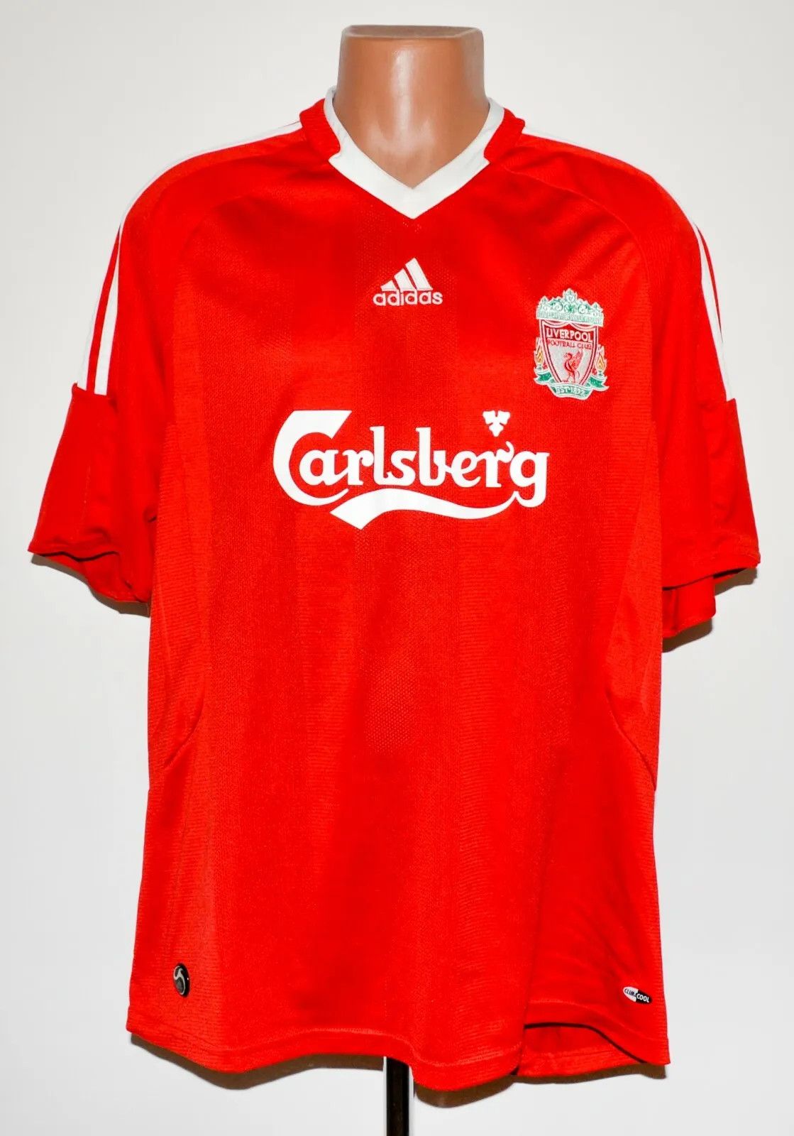 Adidas LIVERPOOL 2008/2009/2010 JERSEY ADIDAS GERRARD #8 SIZE XL Size US XL / EU 56 / 4 - 2 Thumbnail