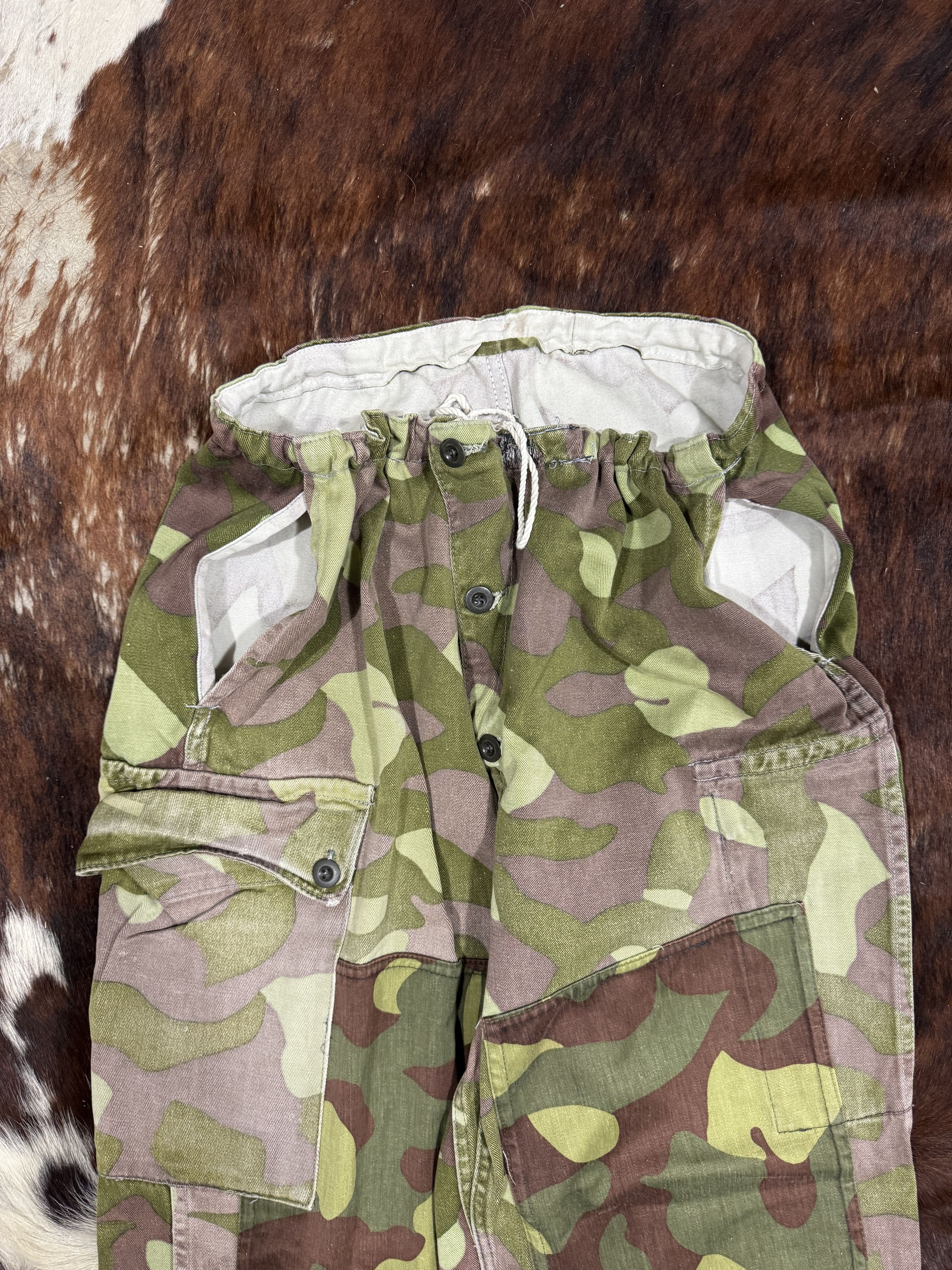 Other 60s/80s Finnish Camou Cargo Pants Size US 34 / EU 50 - 2 Thumbnail