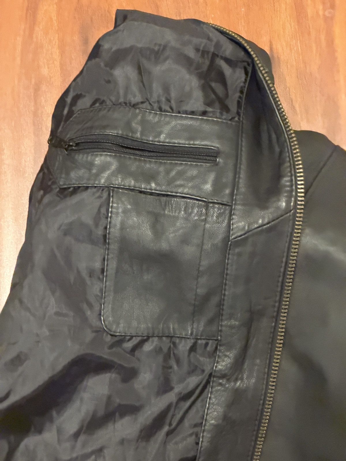 Vintage Vintage black leather jacket Size US S / EU 44-46 / 1 - 4 Thumbnail