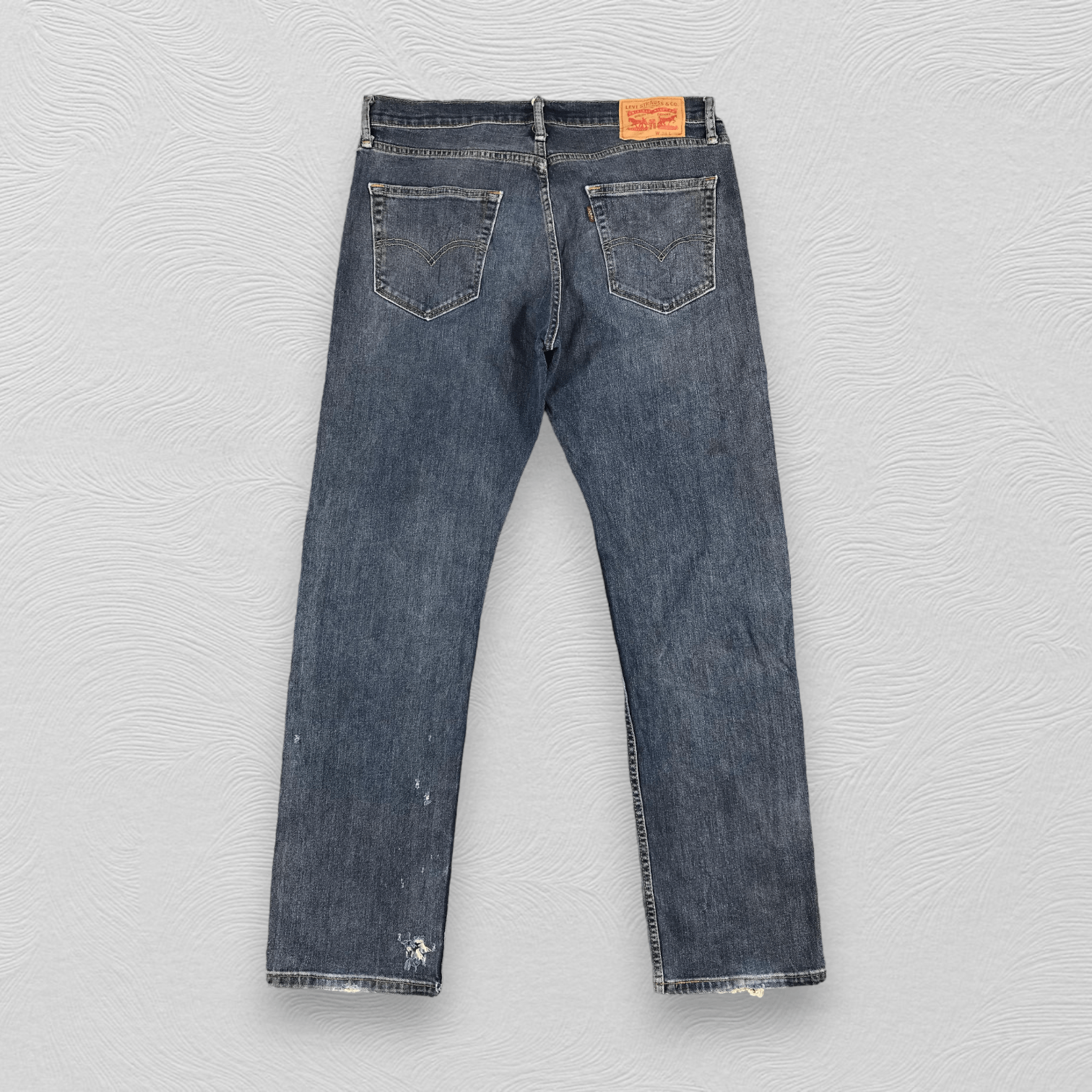 Levi's Vintage Levis 504 Jeans Distressed Denim KJ485 Size US 34 / EU 50 - 2 Thumbnail