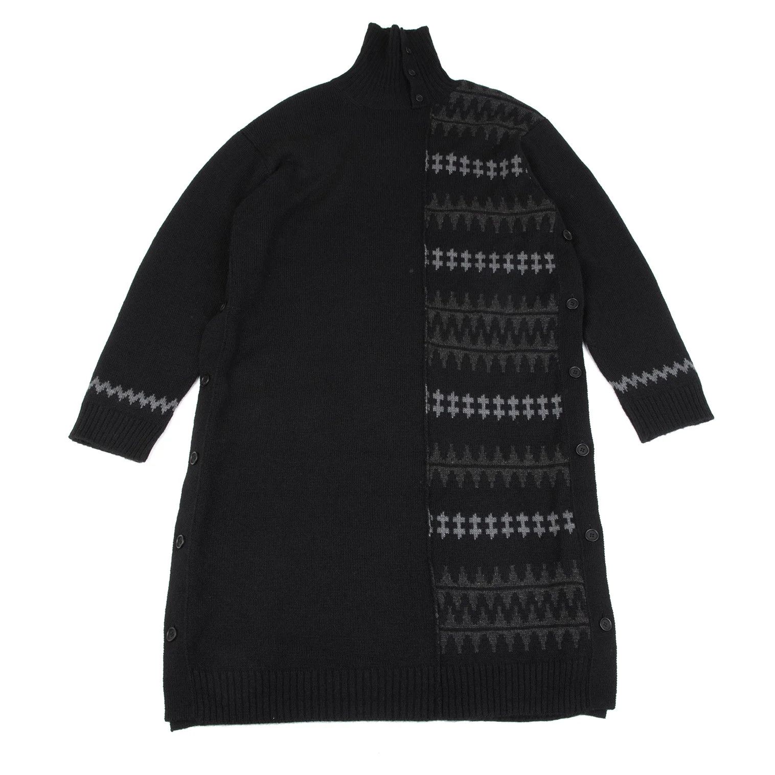 Yohji Yamamoto Native Long Knit Sweater