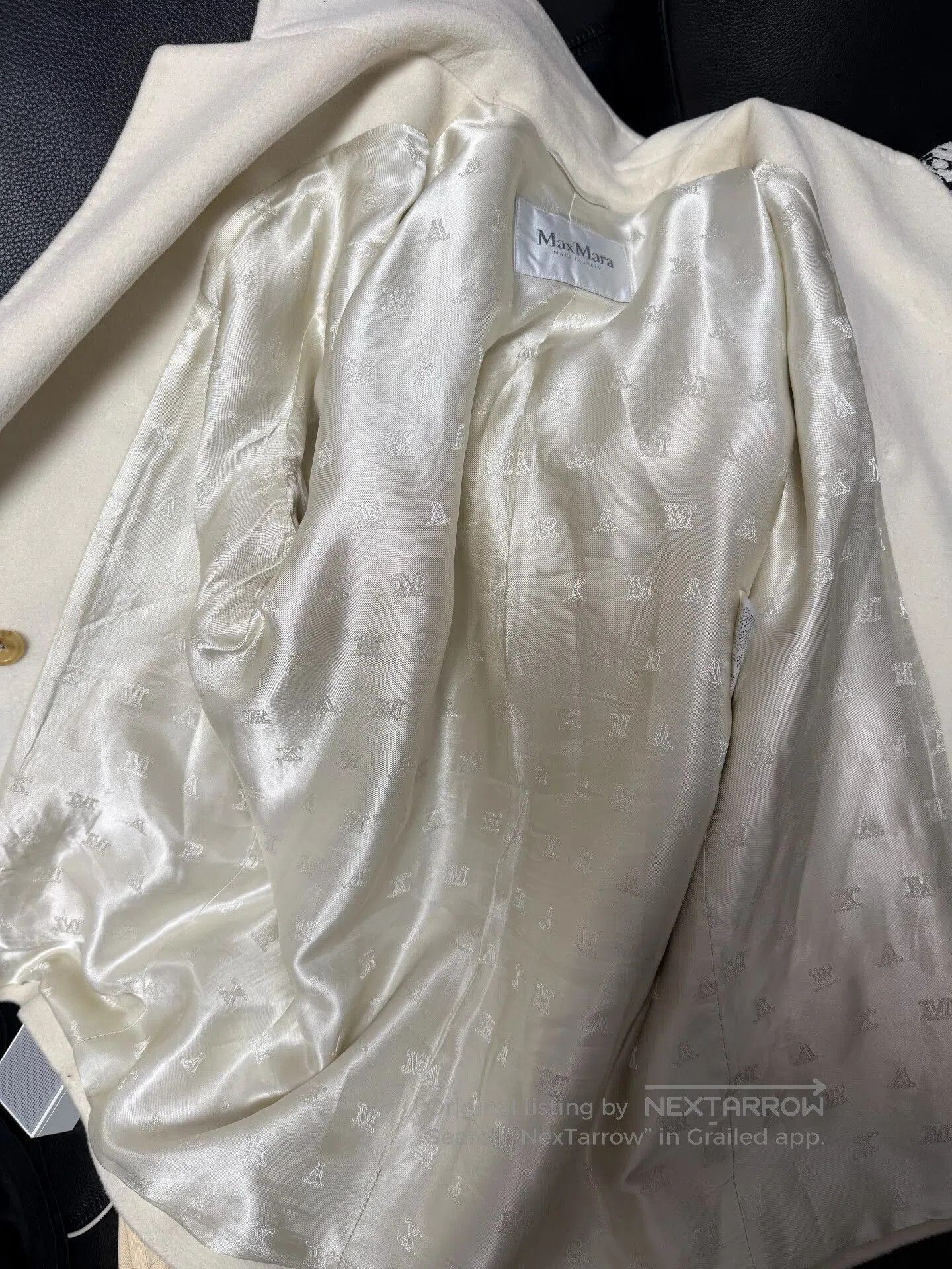 Max Mara MaxMara 101801 Short Cashmere Wool Coat. Size S / US 4 / IT 40 - 4 Thumbnail