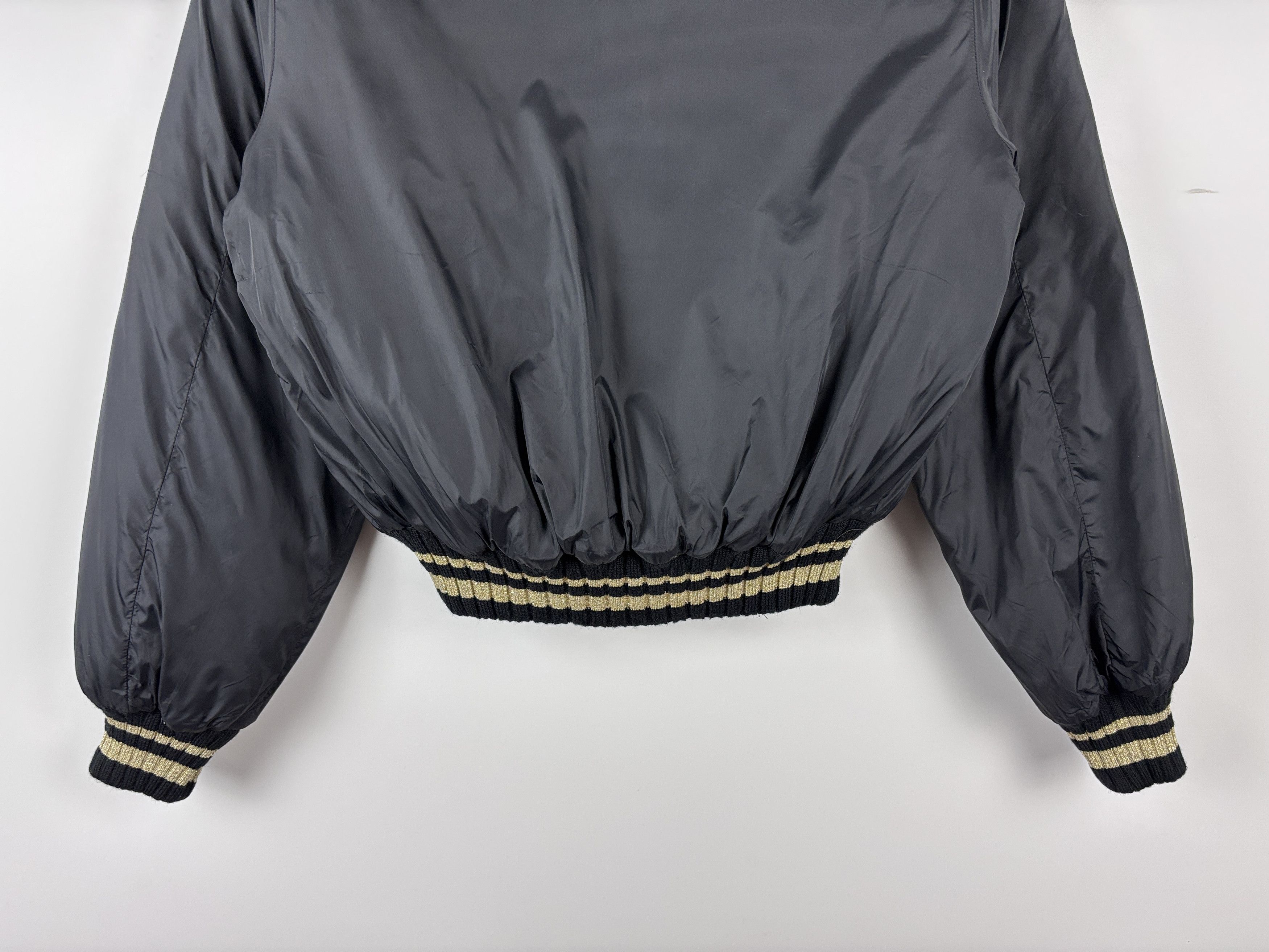 Iceberg Vintage Iceberg ICE B Down Bomber Jacket Womens Black Size S Size S / US 4 / IT 40 - 7 Thumbnail