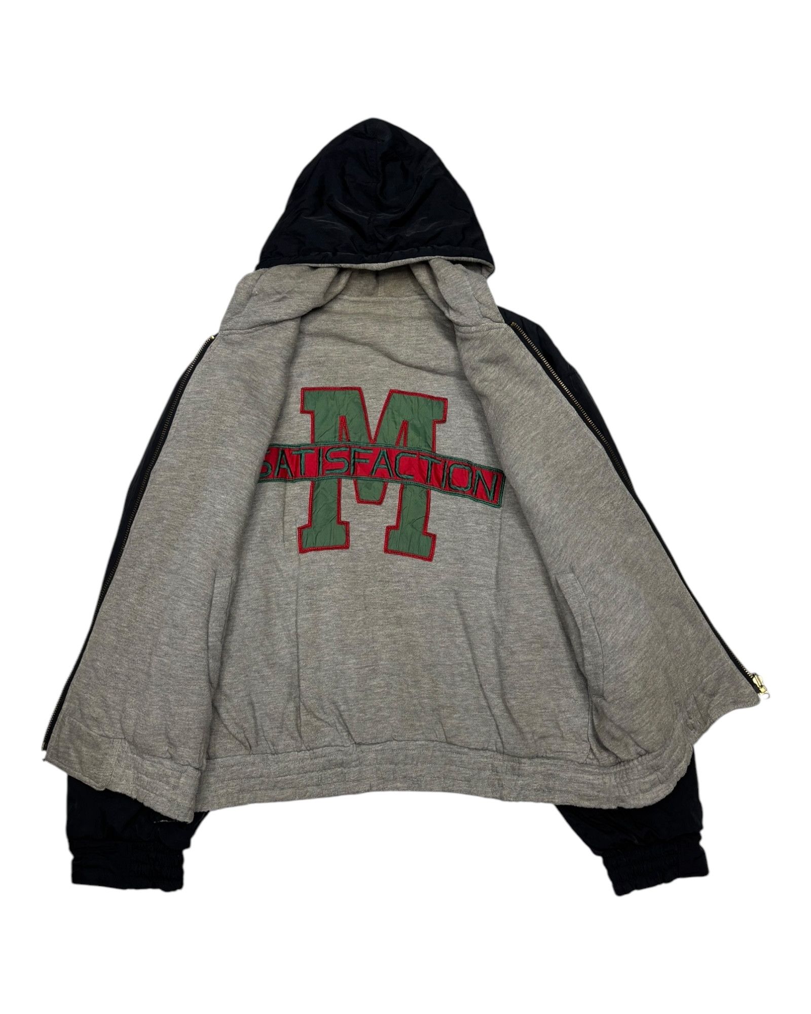 Issey Miyake × Japanese Brand RARE🔥MACHOPE REVERSIBLE BOMBER JACKET HOODIES Size US L / EU 52-54 / 3 - 4 Thumbnail