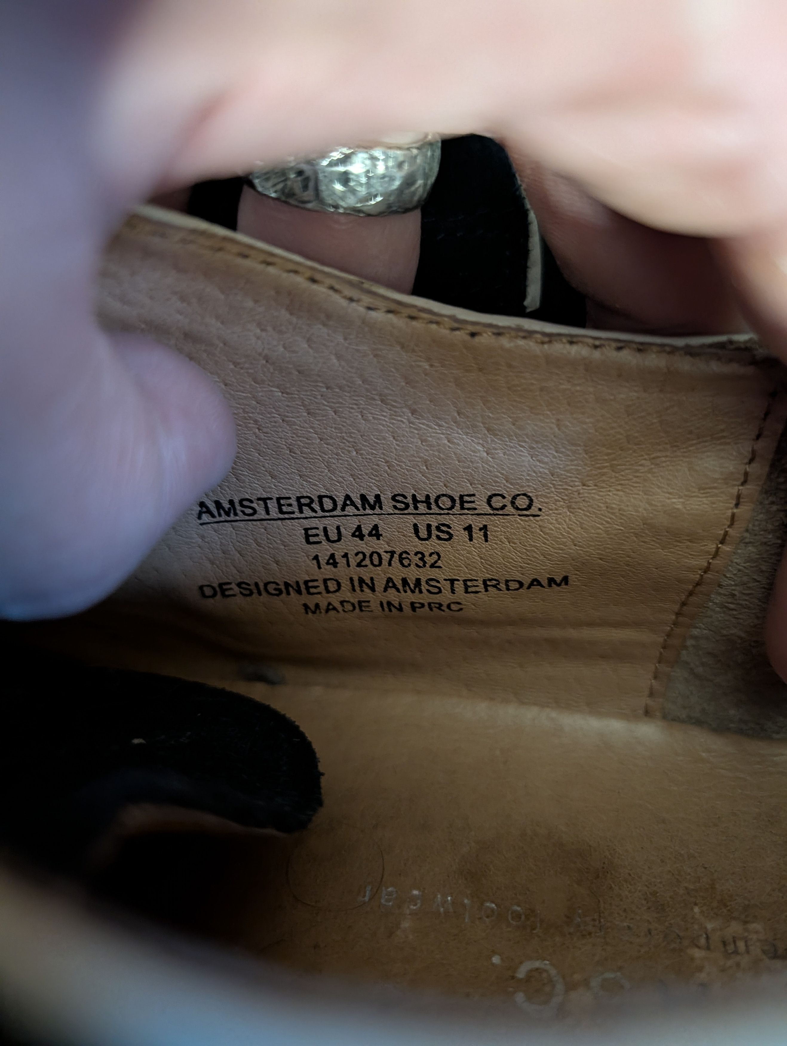 La Fam Amsterdam AMSTERDAM SHOE CO green navy suede brogues 11 Size US 11 / EU 44 - 9 Thumbnail