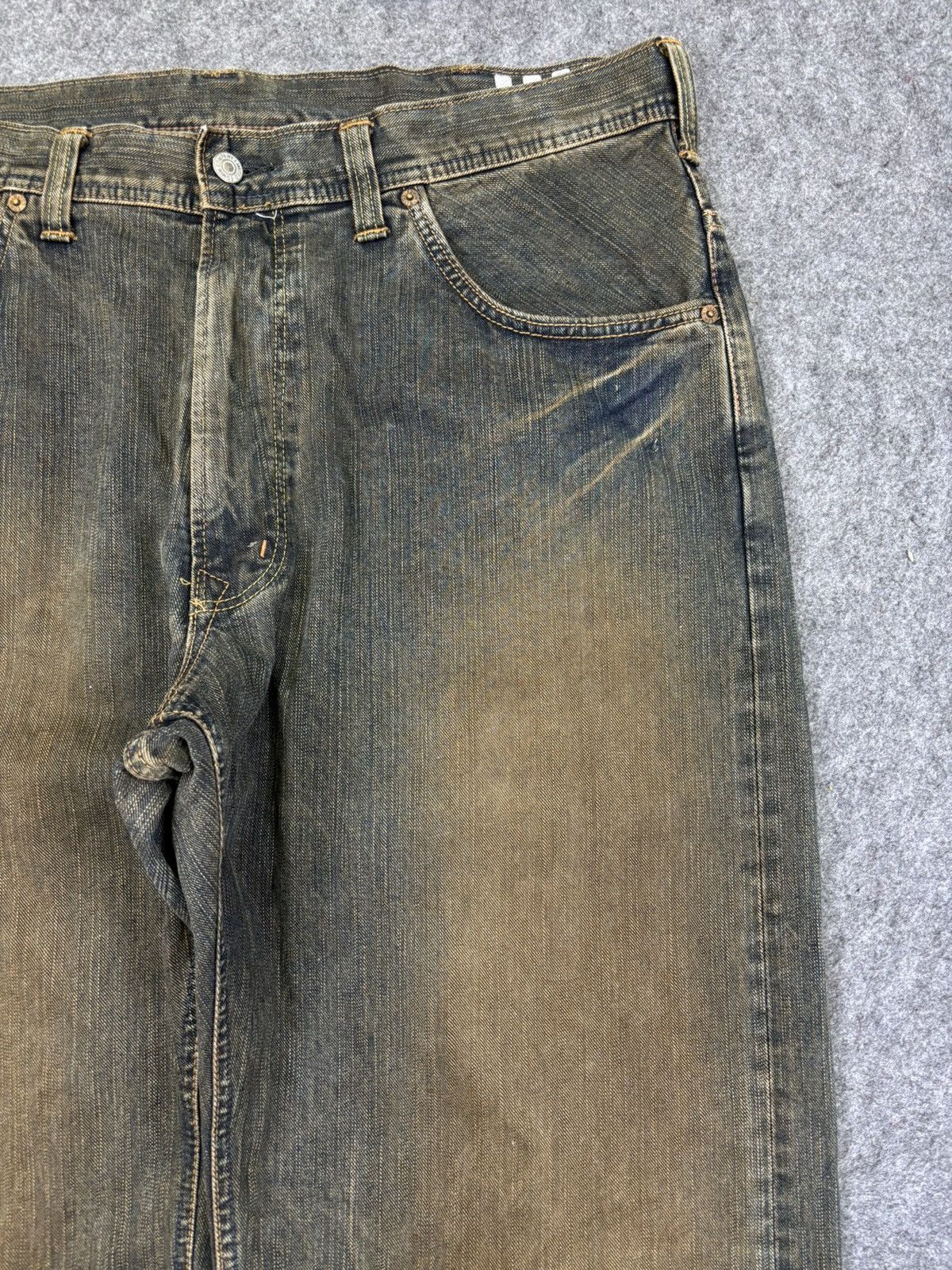 Edwin 💥Mudwash Style 💥Very Rare Edwin Extra Baggy Denim F899 Size US 40 / EU 56 - 3 Thumbnail