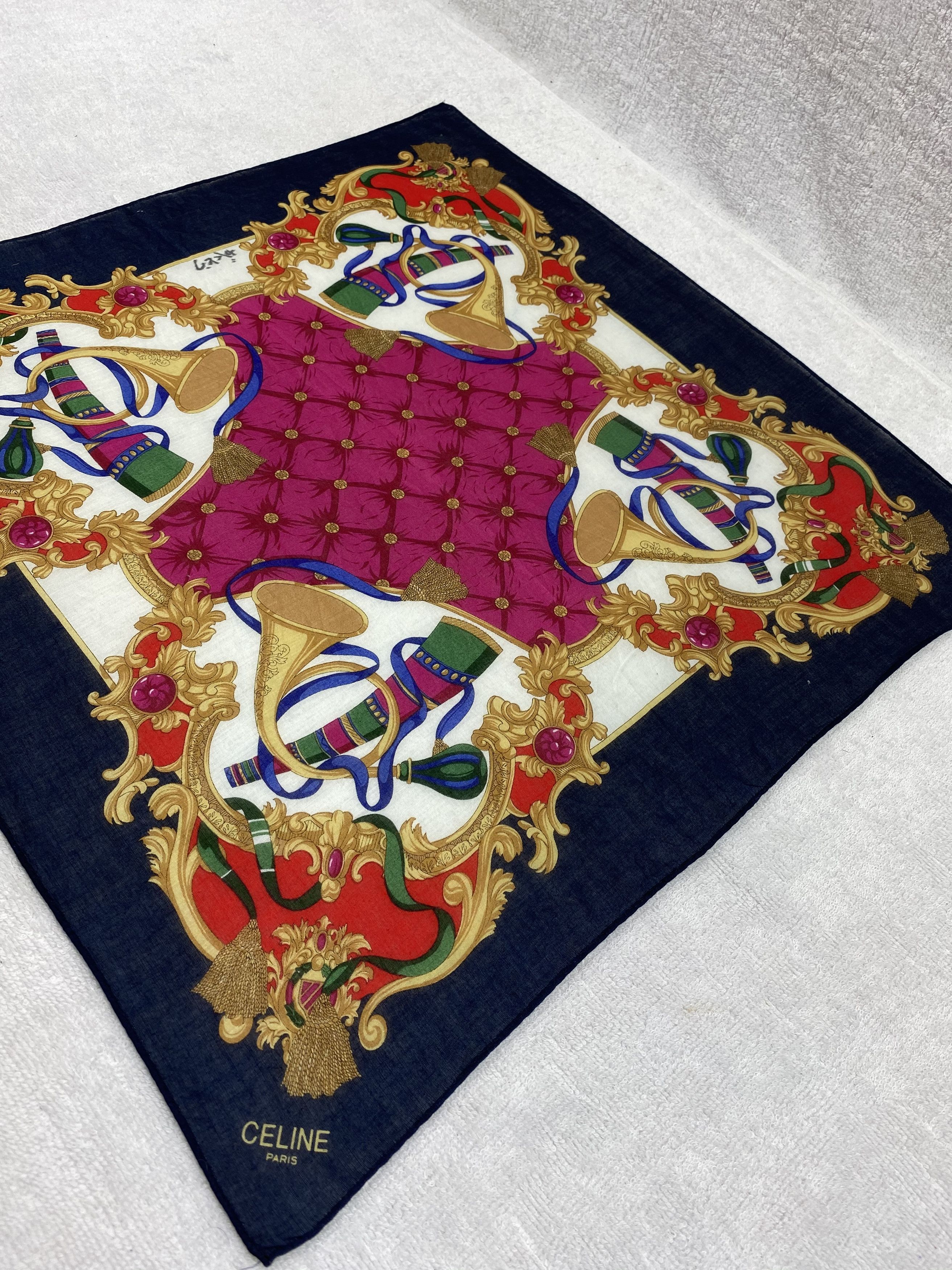 Celine Celine Handkerchief / Bandana / Neckerchief Size ONE SIZE - 4 Thumbnail