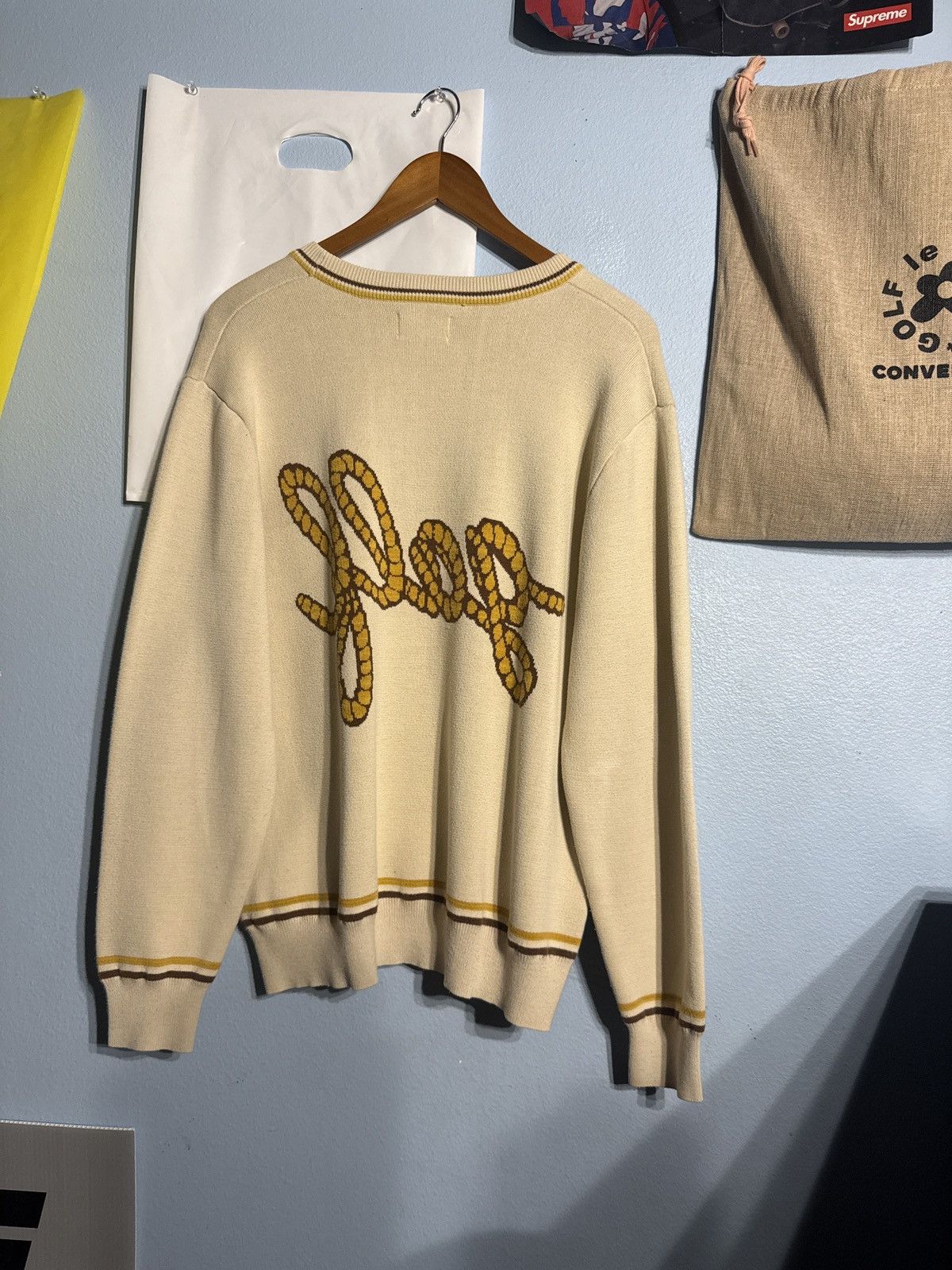 Golf Wang Golf wang rope text sweater. Size US L / EU 52-54 / 3 - 2 Thumbnail