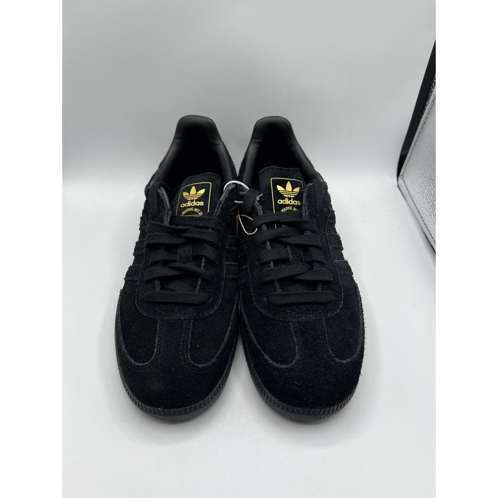 Adidas Adidas Samba “Core Black Gold” size 7 mens Size US 7 / EU 40 - 2 Thumbnail