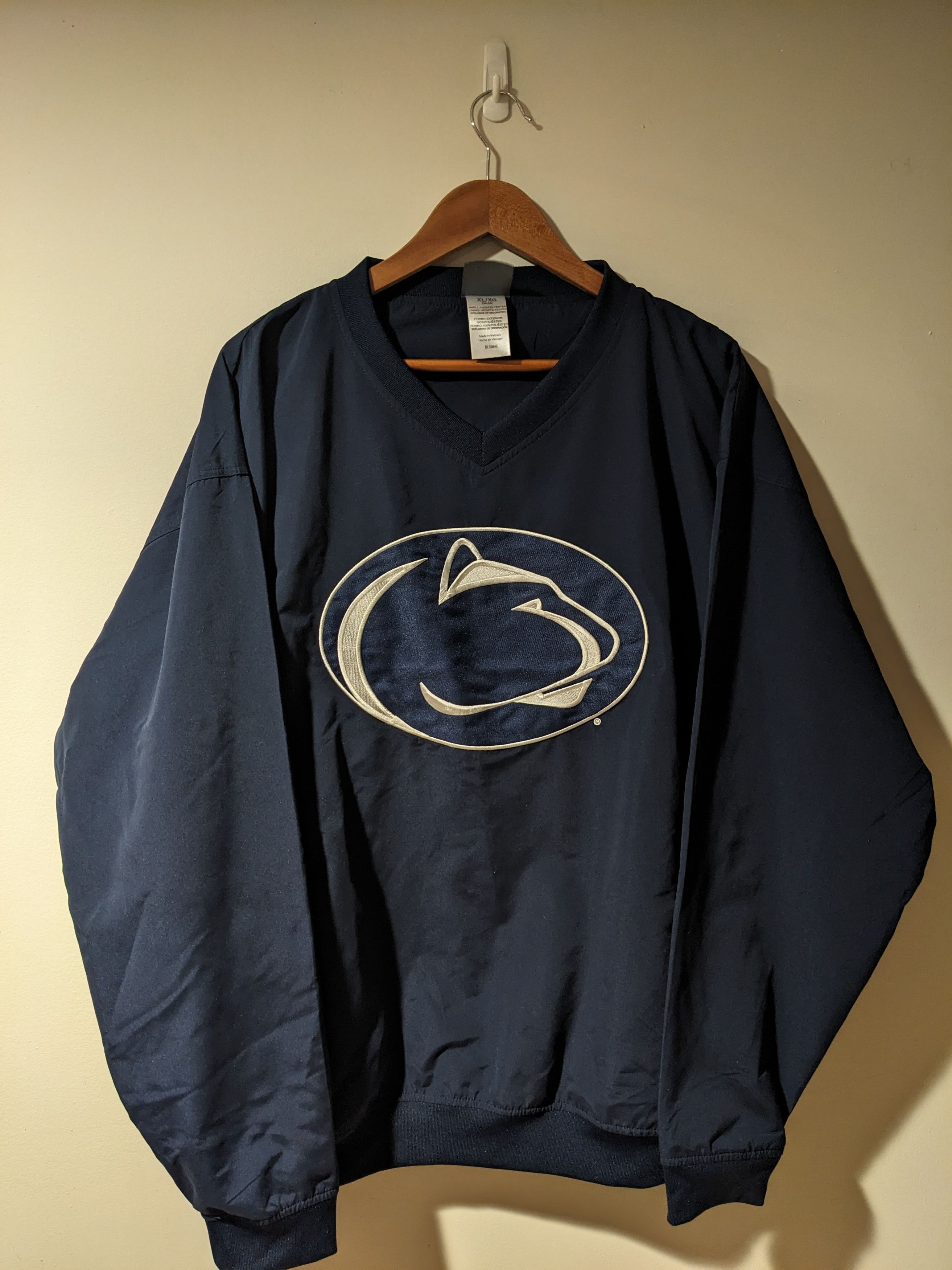 Vintage Vintage Penn State Nittany Lion Big Patch Windbreaker Size US XL / EU 56 / 4 - 1 Thumbnail