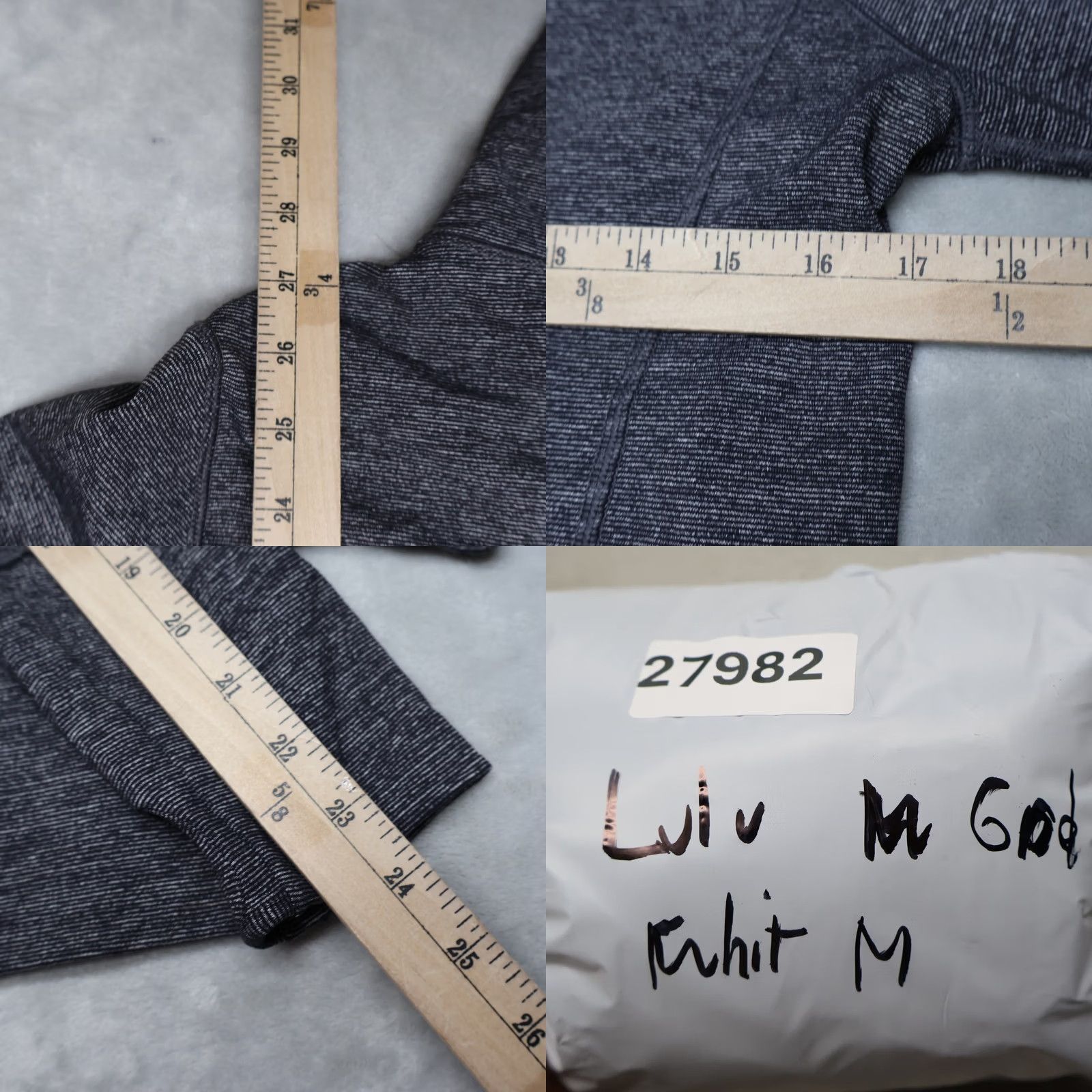 Lululemon Lululemon Jacket Women Gray Heathered In Stride Full Zip Athletic Training Gym 8 Size M / US 6-8 / IT 42-44 - 8 Thumbnail