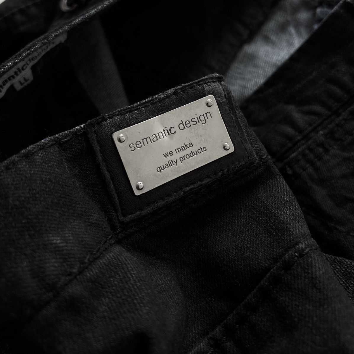 Japanese Brand × Tornado Mart × semanticdesign SEMANTIC DESIGN 2TONE FLARE JEANS Size US 34 / EU 50 - 13 Thumbnail
