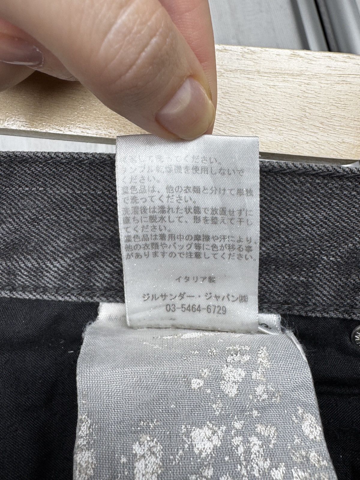 Jil Sander Vintage Jil Sander archival grey jeans denim pants rare Size US 32 / EU 48 - 13 Thumbnail