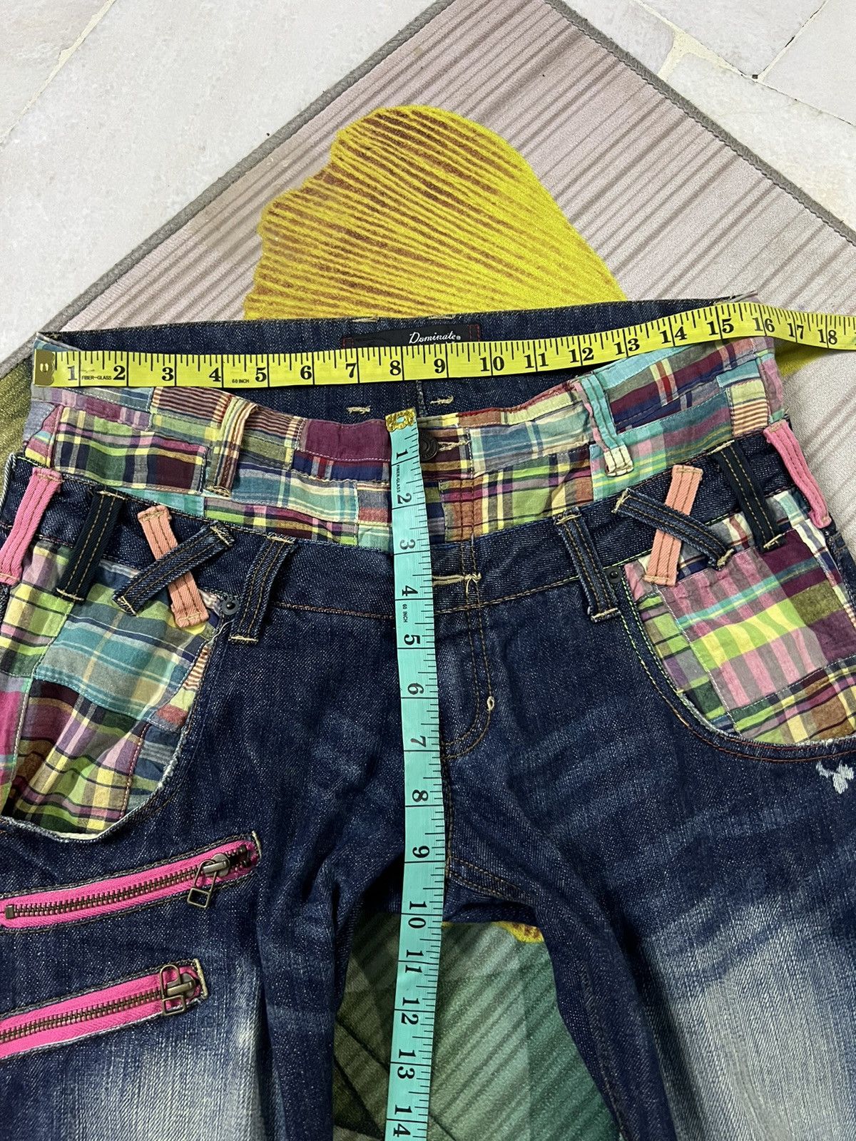 Japanese Brand × Seditionaries VTG DOMINATE HANDCRAFTED DOUBLE WAIST JEANS Size US 32 / EU 48 - 10 Thumbnail
