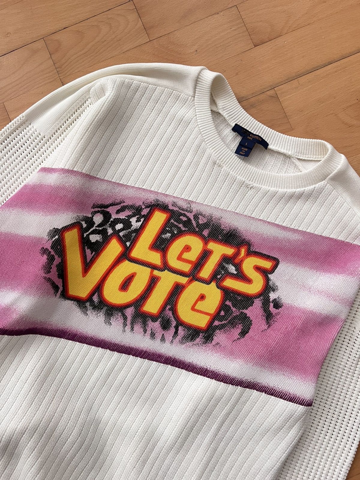 Louis Vuitton Louis Vuitton 2021 SS sweater by Virgil Abloh Size US L / EU 52-54 / 3 - 2 Thumbnail