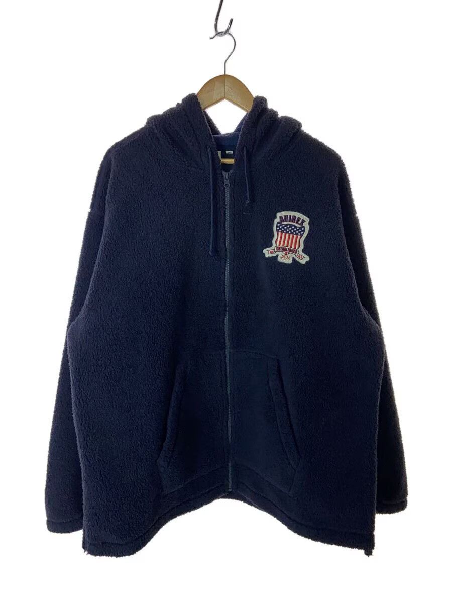 Avirex Avirex Plain Poly Zip Parka Navy Size US XXL / EU 58 / 5 - 1 Thumbnail