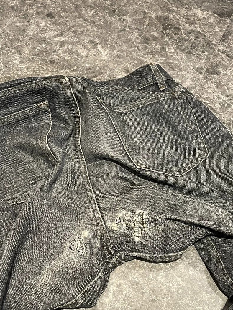 Helmut Lang HELMUT LANG size31 Dark grey straight jeans Size US 31 - 5 Thumbnail