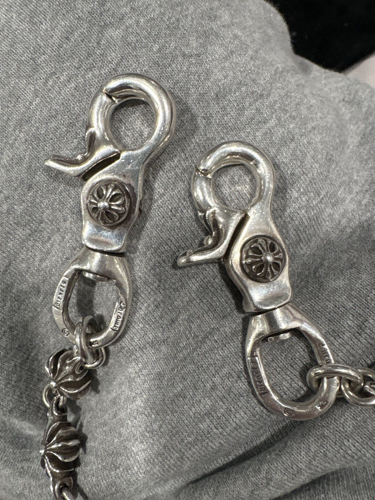 Chrome Hearts chrome hearts ch plus walletchain long double clip Size ONE SIZE - 13 Thumbnail