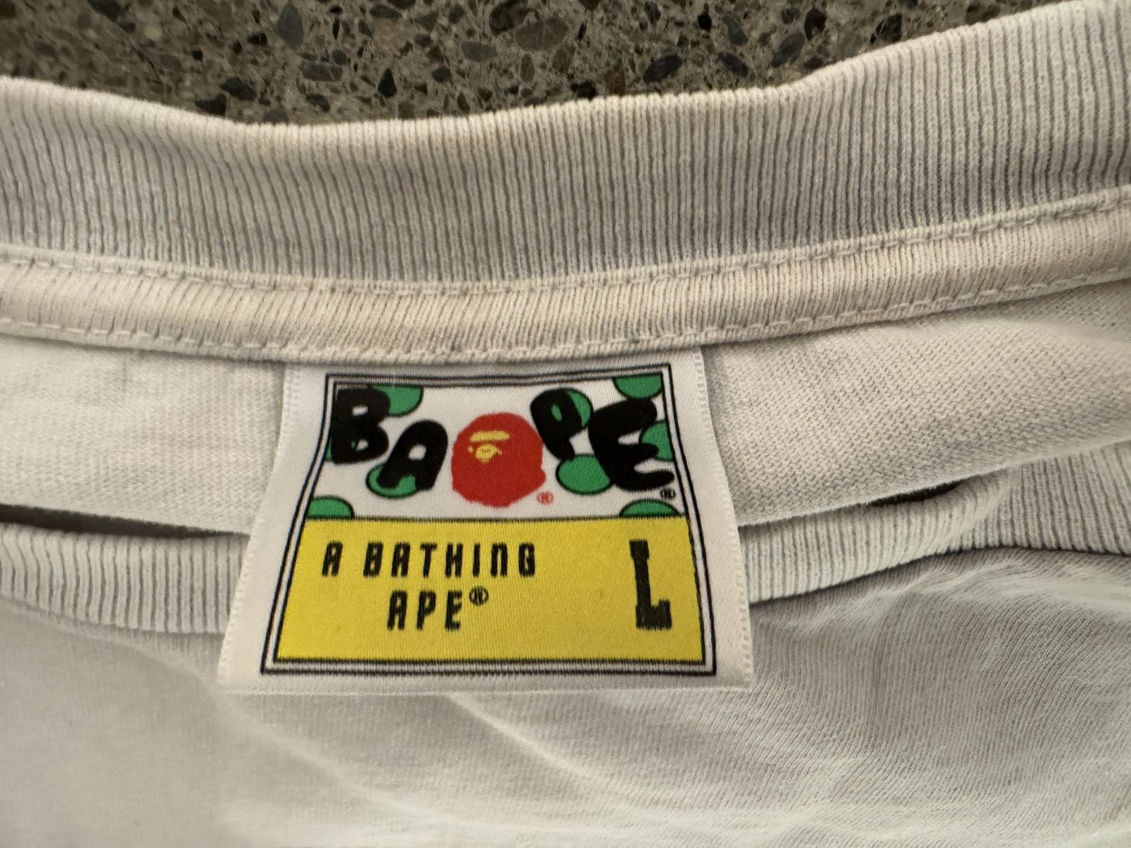 Bape Busy Works Tee Size US L / EU 52-54 / 3 - 3 Thumbnail