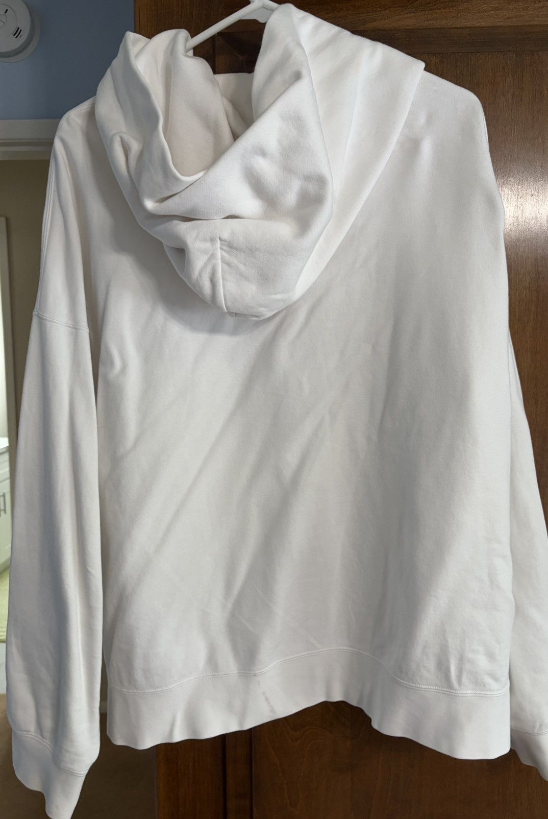 Visvim Visvim Ultimate Jumbo White Hoodie Size 4 Size US L / EU 52-54 / 3 - 2 Thumbnail
