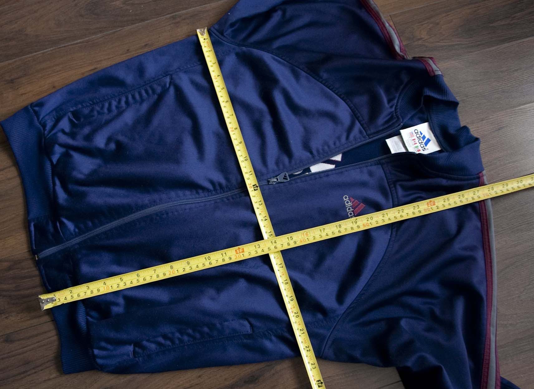 Adidas × Vintage Adidas Vintage Track Jacket Oversize M or L Dark Blue Size US M / EU 48-50 / 2 - 5 Thumbnail