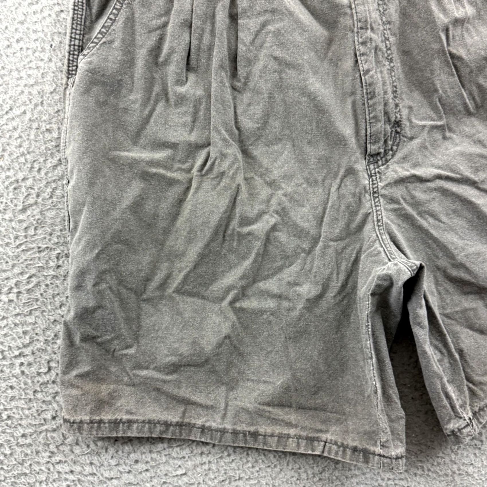 Ocean Pacific Vintage Ocean Pacific Short Mens 34 Gray 80s Elastic Waist Twill Khaki Surf USA Short Size US 34 / EU 50 - 3 Thumbnail