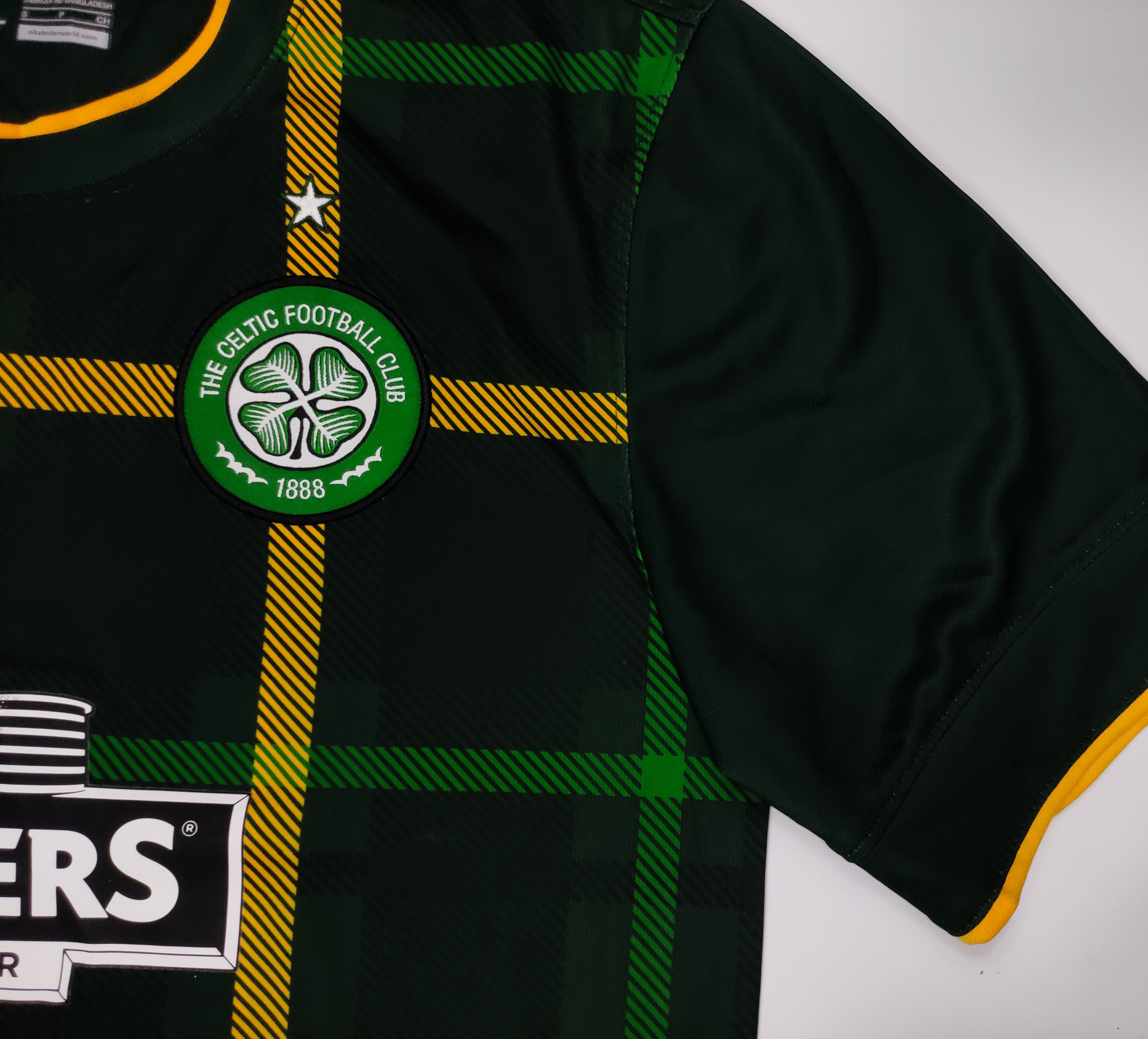 Nike Celtic Glasgow FC 2014 2015 Adidas Away Shirt Size US S / EU 44-46 / 1 - 7 Thumbnail