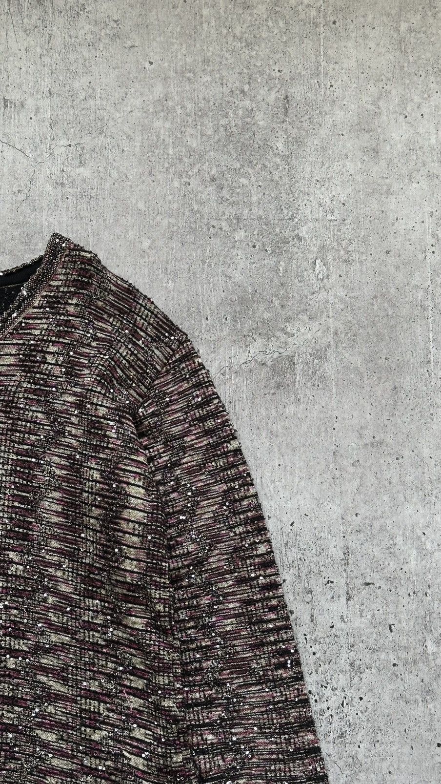 Missoni Women's Missoni V Neck Pullover Size L / US 10 / IT 46 - 2 Thumbnail