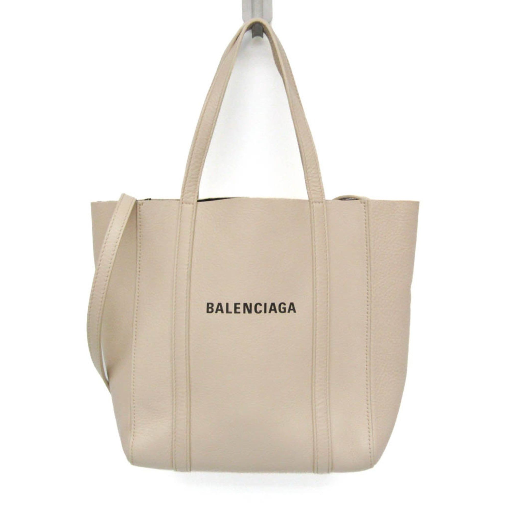 Balenciaga Balenciaga Everyday Tote XXS 551815 Women's Leather Shoulder Bag,Tote Bag Light Beige Size ONE SIZE - 1 Thumbnail