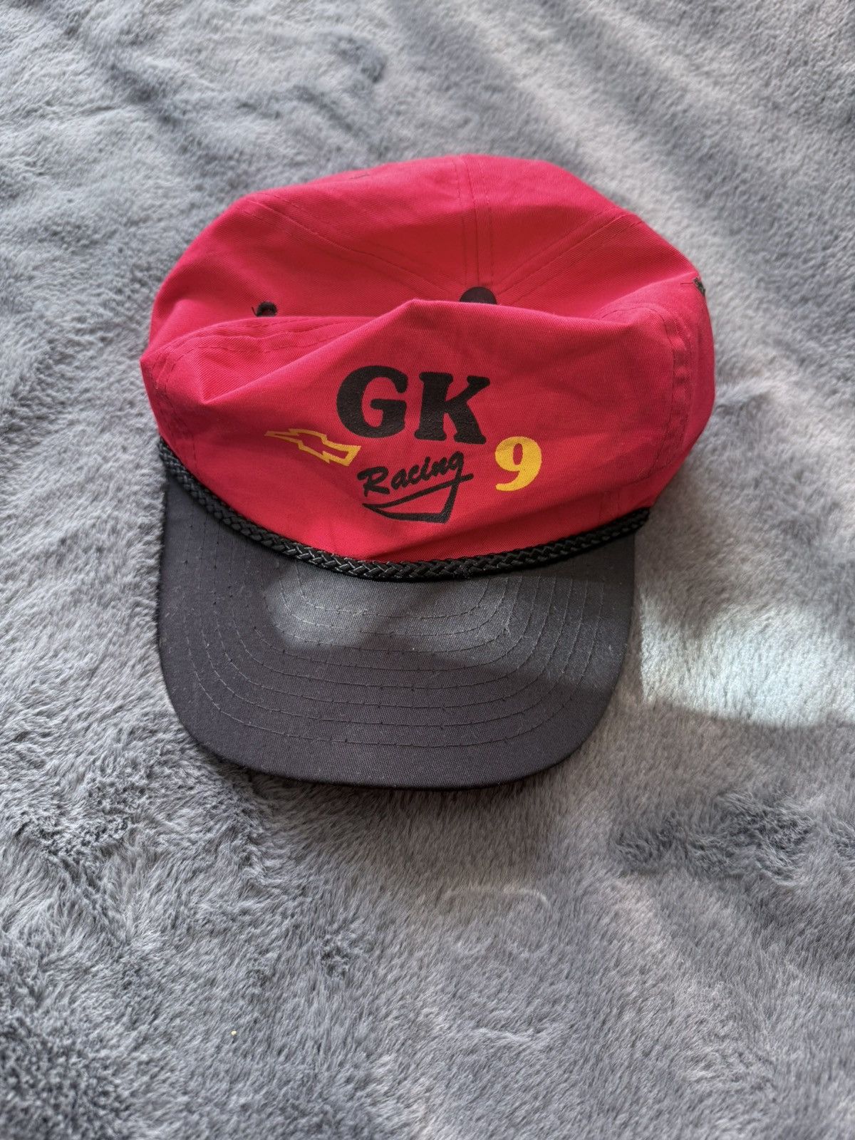 NASCAR VINTAGE GK RACING HAT Size ONE SIZE - 1 Thumbnail