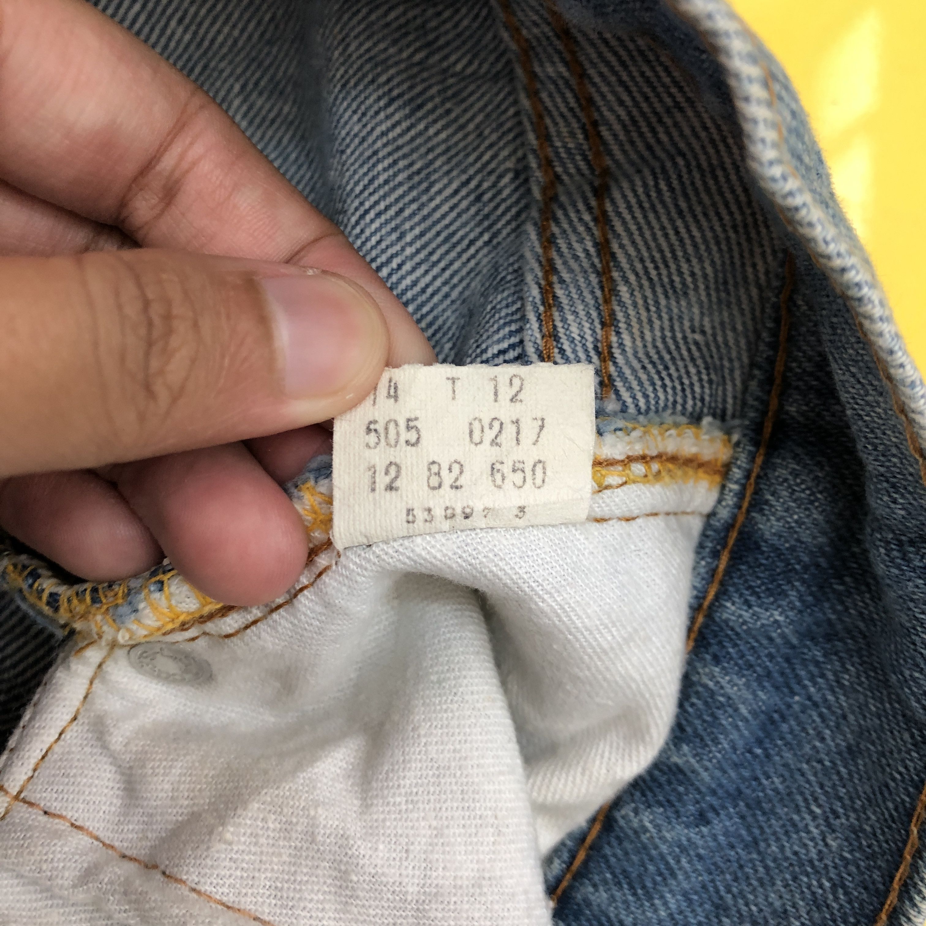 Levi's Vintage 70's Levis 505 Faded Jeans Levi's Light Wash Denim Size 28" / US 6 / IT 42 - 10 Thumbnail