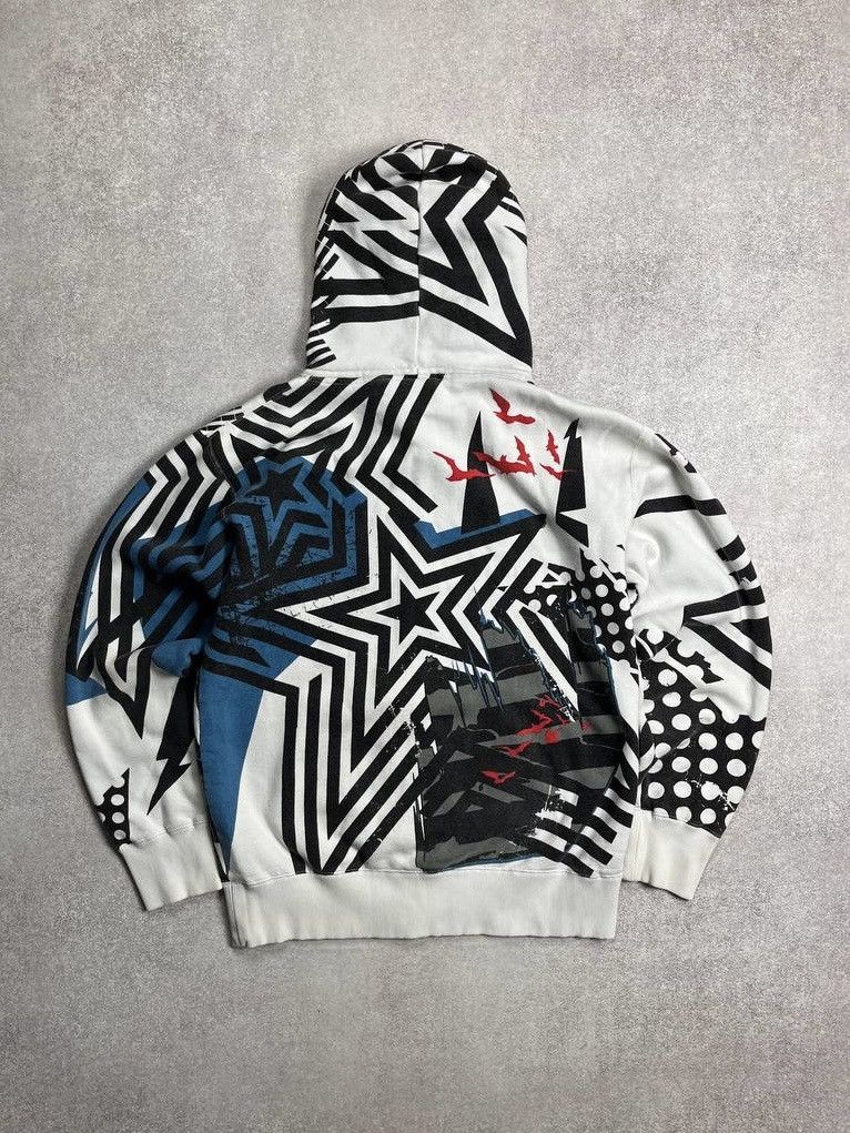 Other Vintage Fox Racing Boxy Zip Hoodie Y2K L Size US L / EU 52-54 / 3 - 3 Thumbnail