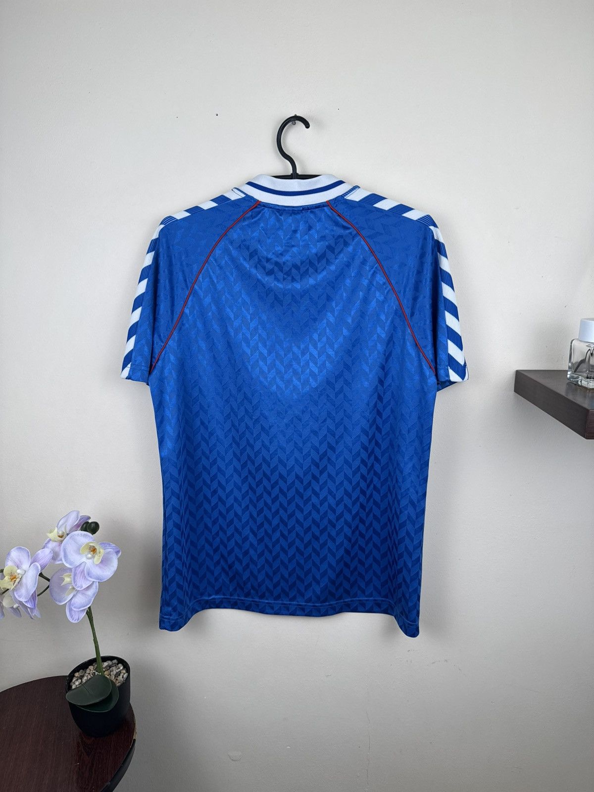 Hummel Hummel Southhampton 1987-89 Jersey Away Remake Soccer S Size US S / EU 44-46 / 1 - 2 Thumbnail