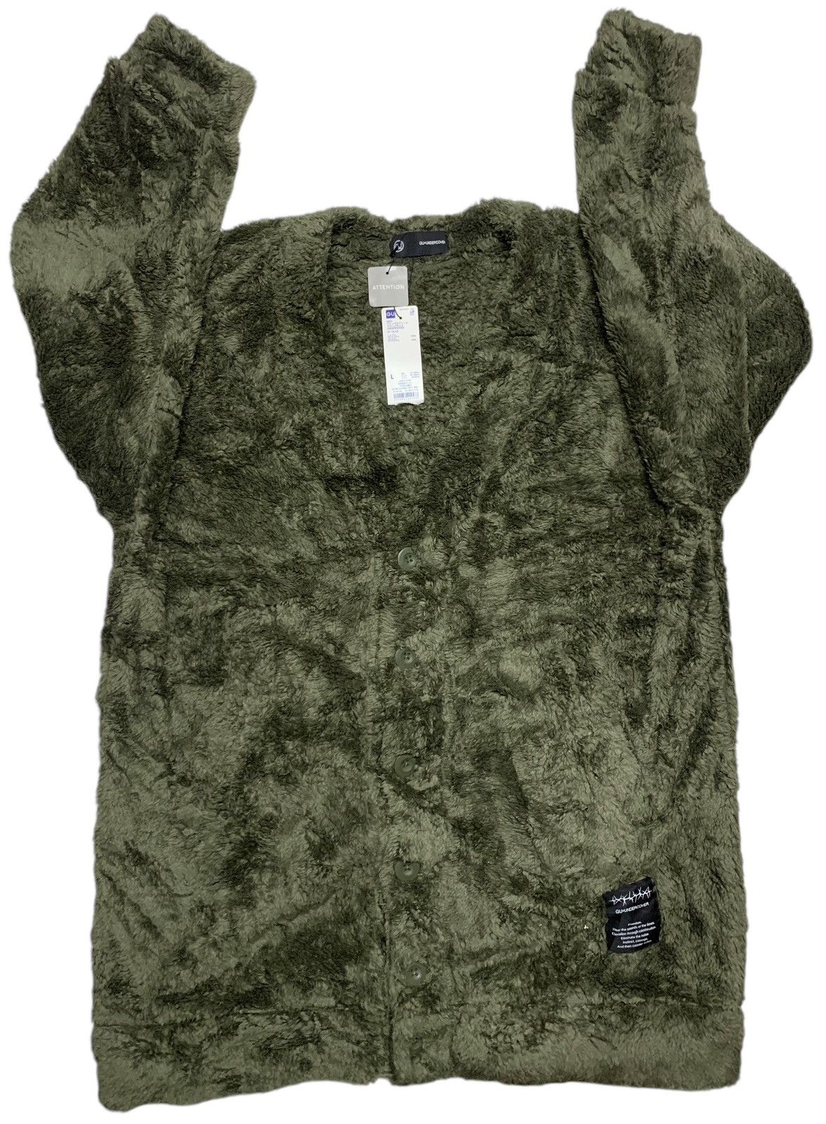 GU × Japanese Brand × Undercover Gu x undercover fleece jacket size l Size US L / EU 52-54 / 3 - 12 Thumbnail