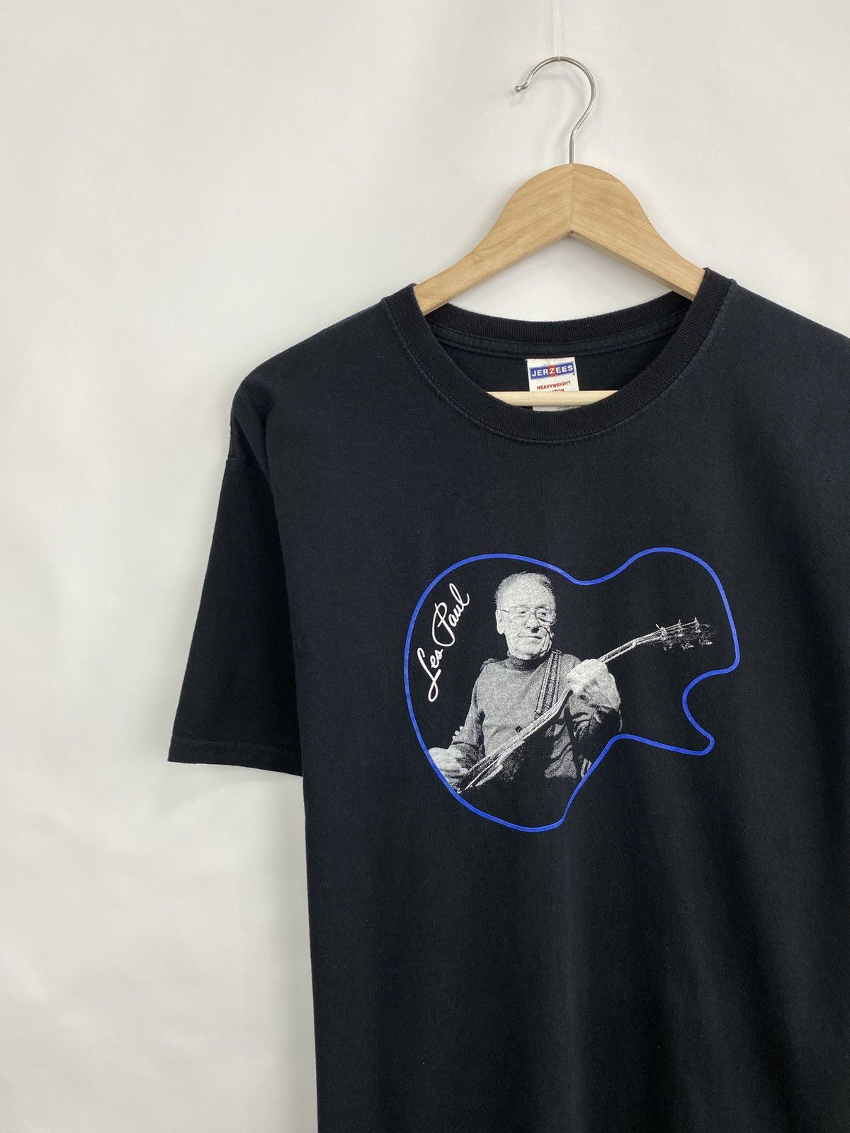 Band Tees Vintage 90s Les Paul Jazz band t-shirt rare retro hype Y2K Size US L / EU 52-54 / 3 - 3 Thumbnail