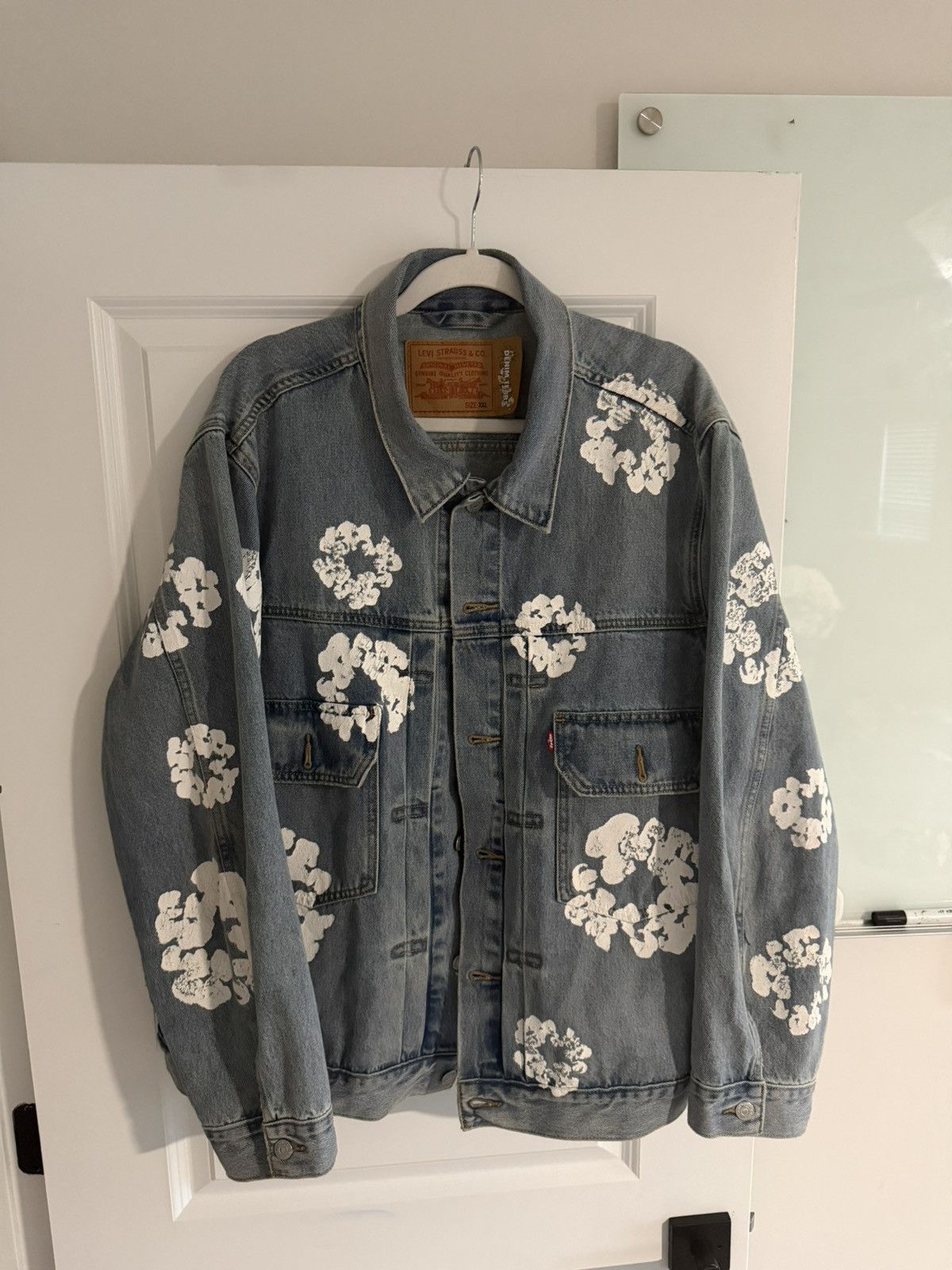 DENIM TEARS Denim Tears Jean Jacket Size US XXL / EU 58 / 5 - 1 Thumbnail