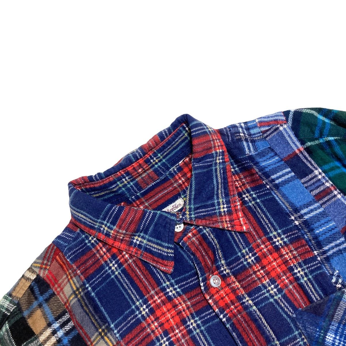 Needles Shirt Checkered Switching Remake Multicolor Size US M / EU 48-50 / 2 - 3 Thumbnail