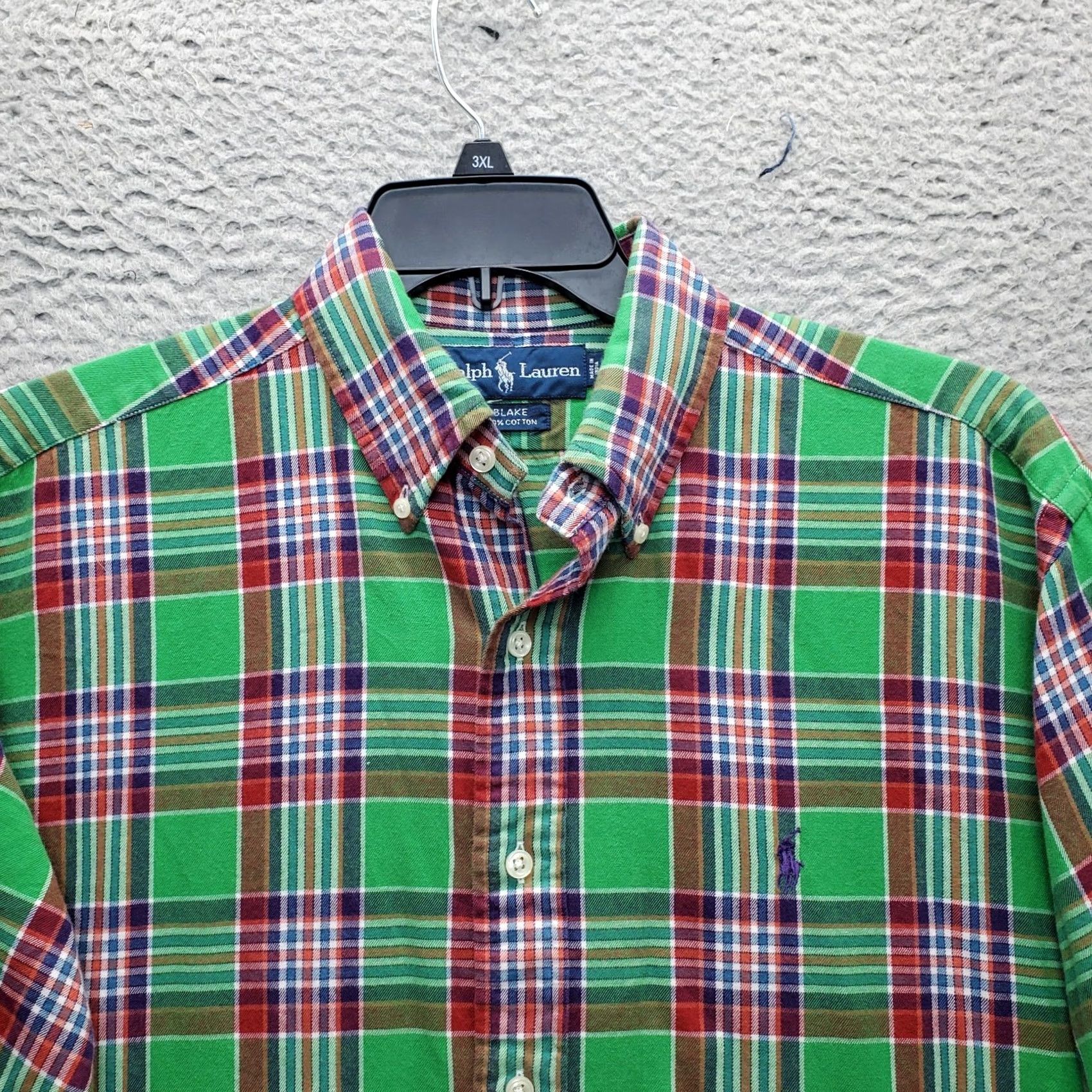 Ralph Lauren Ralph Lauren Blake Shirt Men M Multi Plaid Long Sleeve Button-Down Size US M / EU 48-50 / 2 - 3 Thumbnail