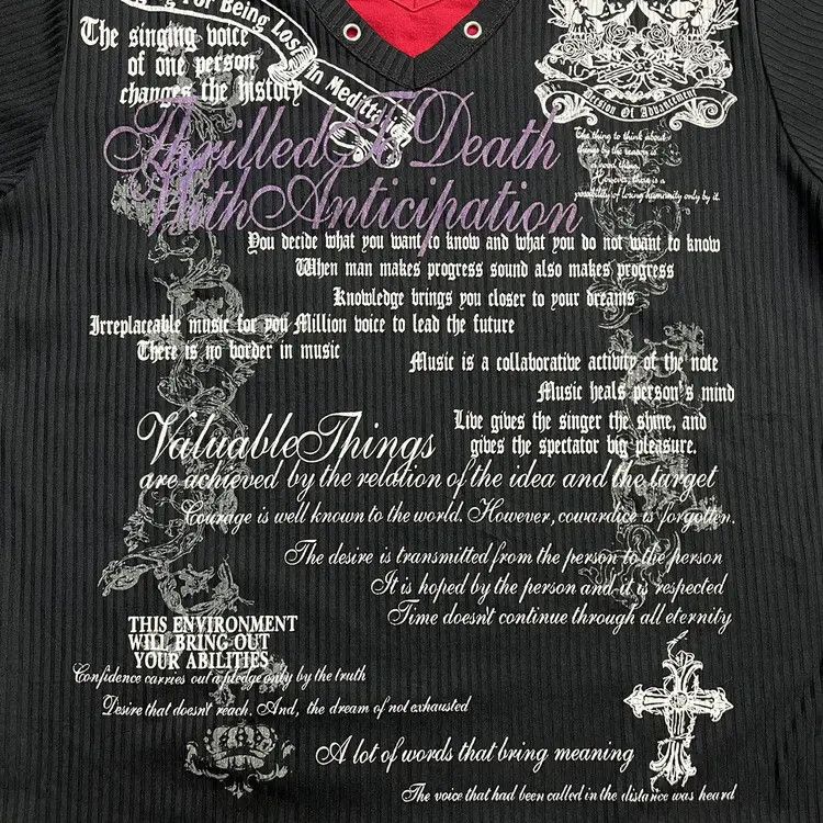 14th Addiction Y2K Poem Time Step Ifsixwasnine Seditionaries Tee Size US M / EU 48-50 / 2 - 4 Thumbnail