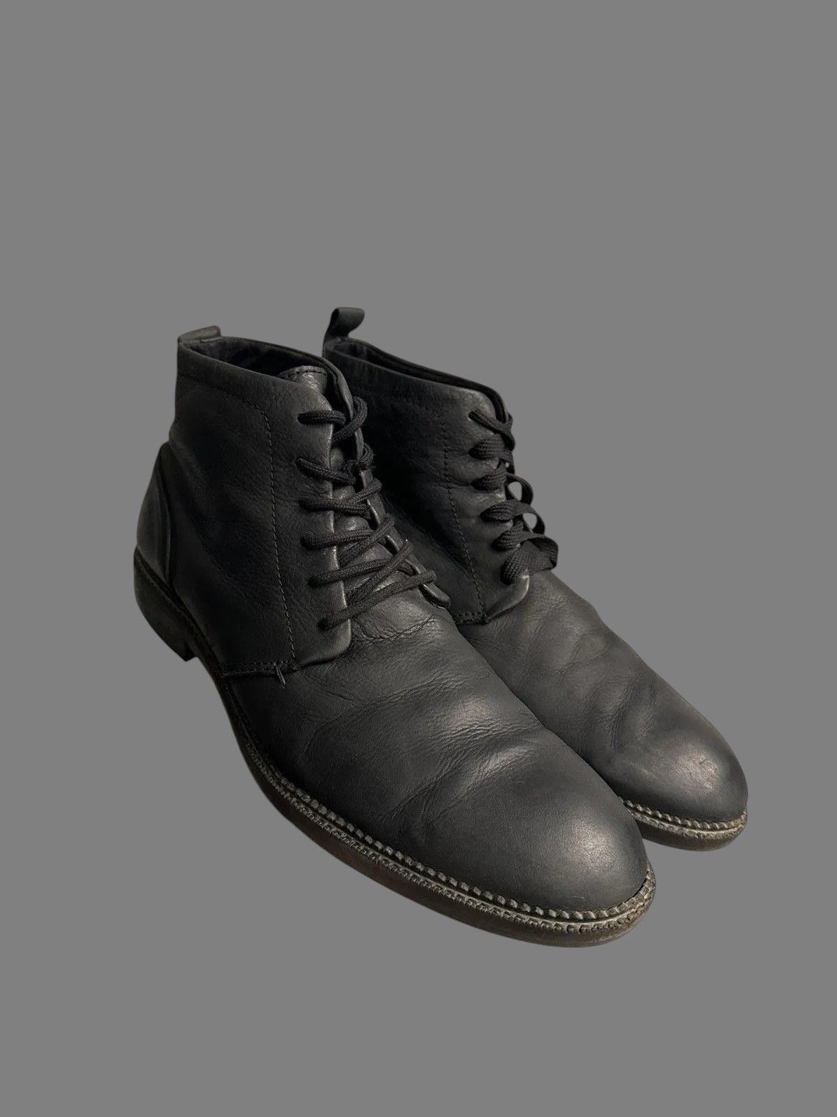 If Six Was Nine Guidi Rick Owens Handmade Leather Boots Rare Last Drop GOA Size US 12 / EU 45 - 2 Thumbnail