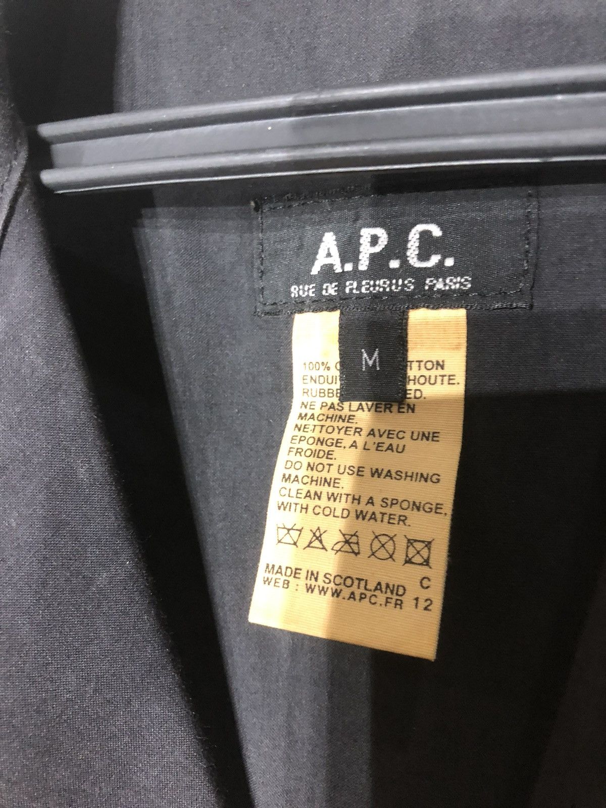 A.P.C. VINTAGE A.P.C PARIS TRENCH COAT MADE IN SCOTLAND Size M / US 6-8 / IT 42-44 - 4 Thumbnail