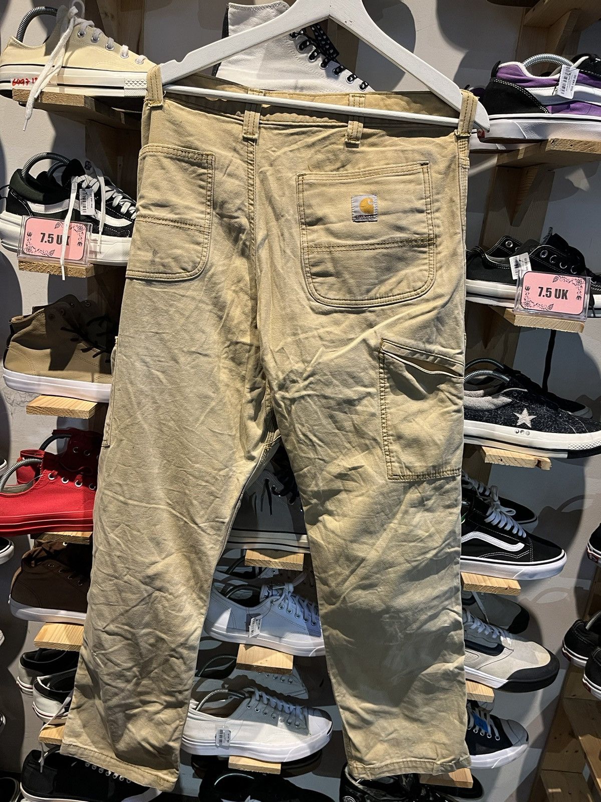 Carhartt × Vintage Vintage brown Carhartt insulated work carpenter pants Size US 36 / EU 52 - 14 Thumbnail