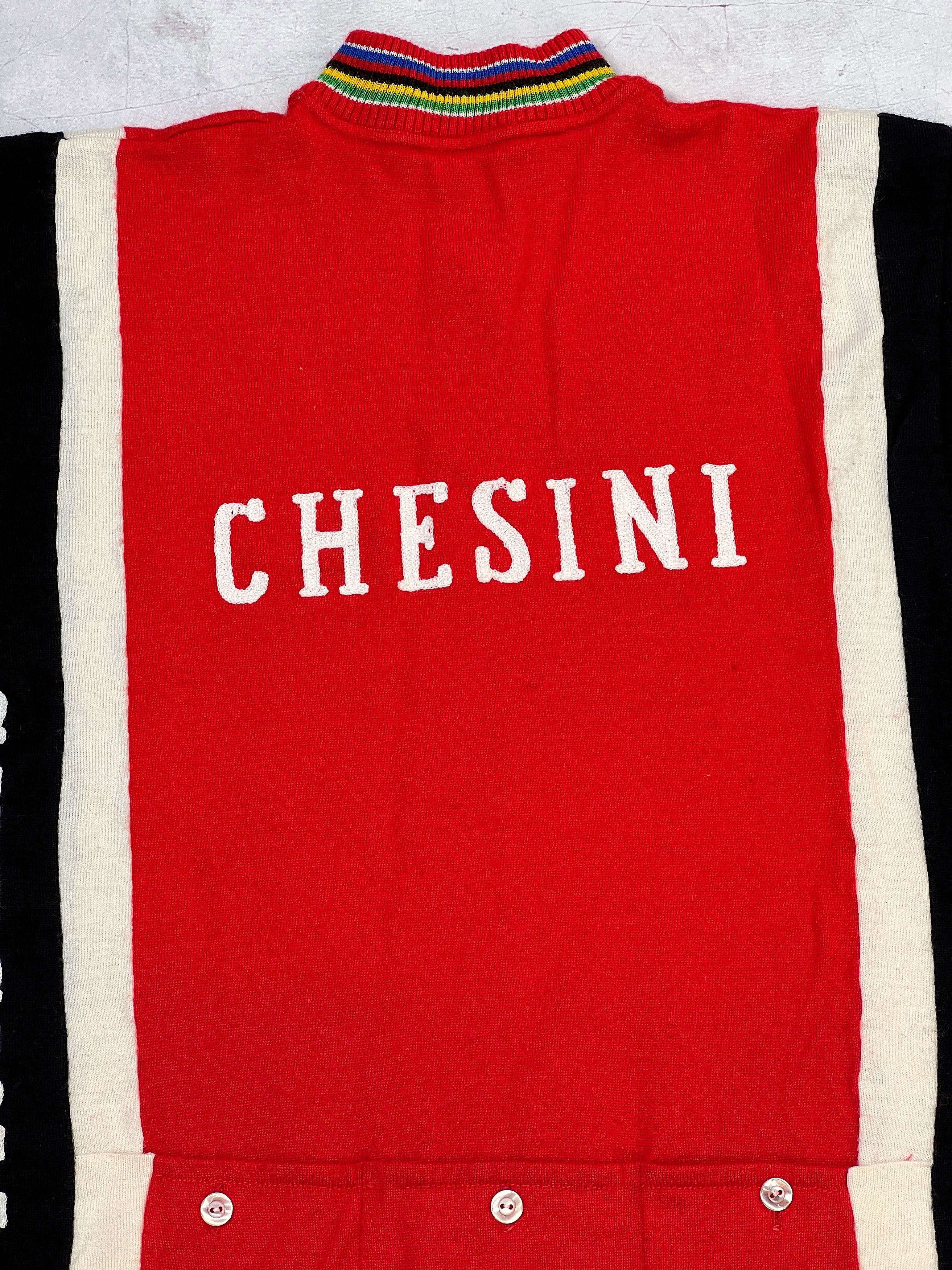 Sports Specialties × Vintage 70s Chesini Verona Cycling Jersey by Enry Sport Size US S / EU 44-46 / 1 - 13 Thumbnail