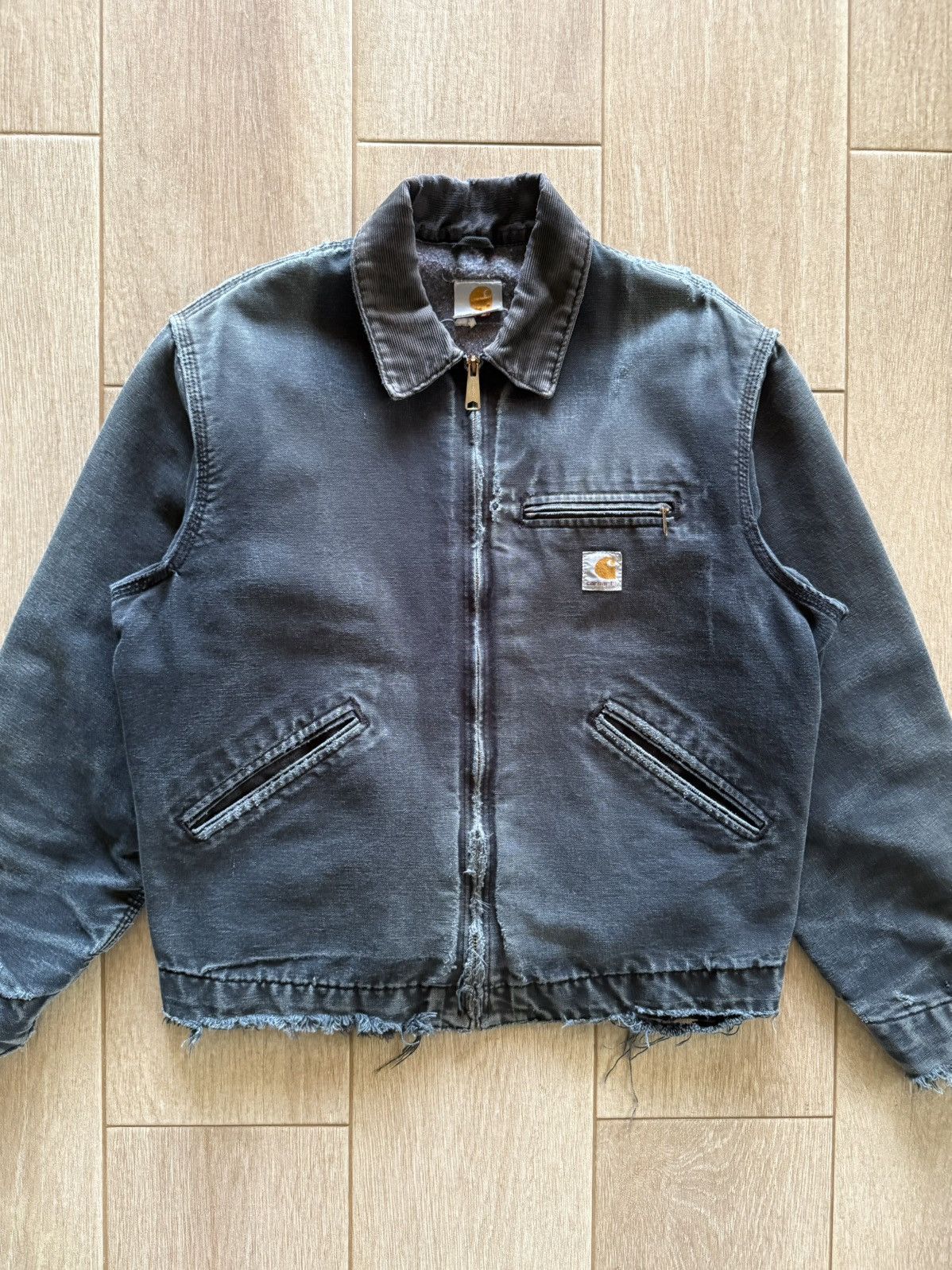 Carhartt J97 PTL Distressed carhartt Detroit Jacket Size US M / EU 48-50 / 2 - 5 Thumbnail