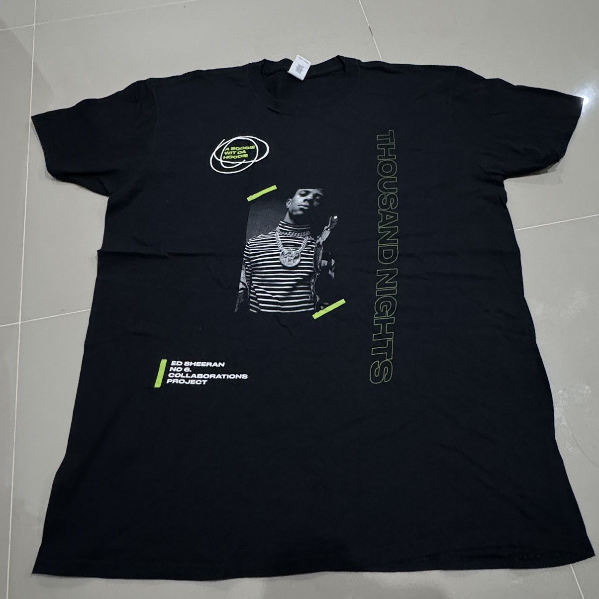 Band Tees Ed Sheeran - 1000 Nights Meek Mill & A Boogie Wit Da Hoodie Size US XL / EU 56 / 4 - 1 Thumbnail
