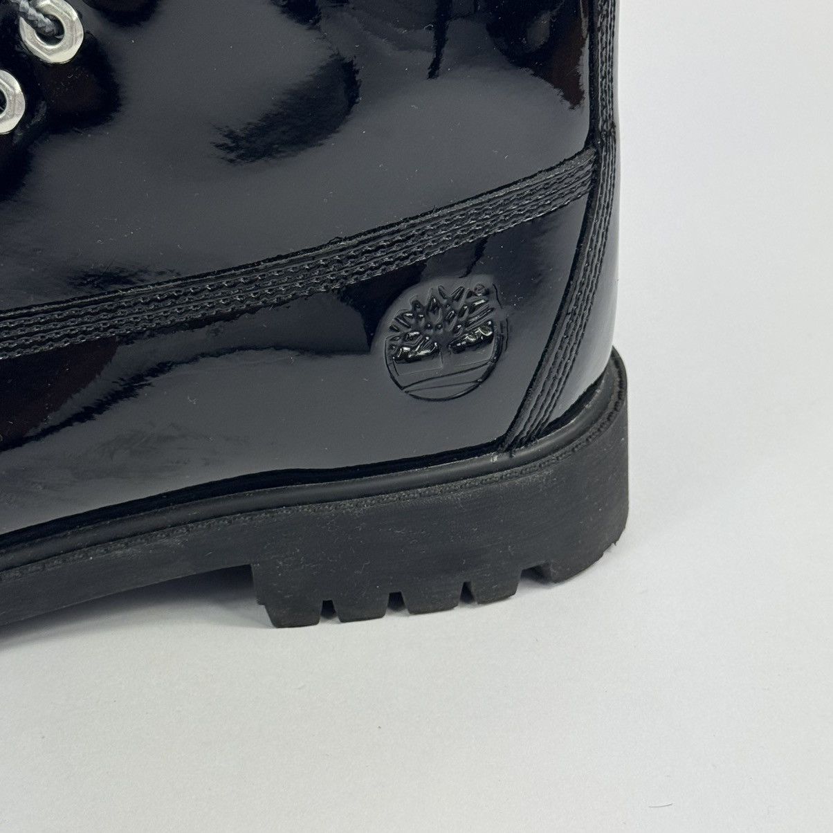 Timberland x VENEDA CARTER PATENT BLACK BOOTS Size US 8.5 / EU 41-42 - 7 Thumbnail