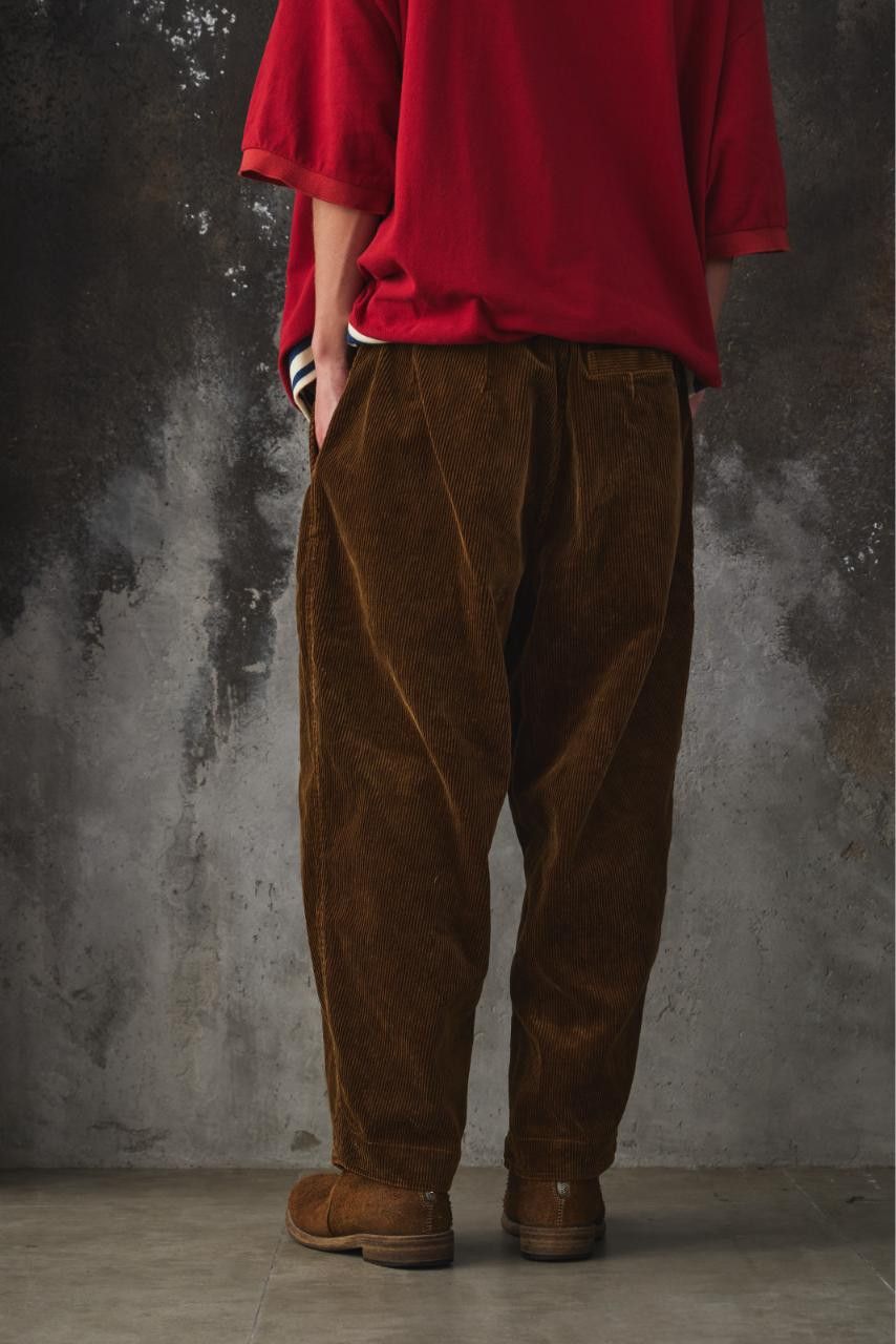 Porter Classic Porter Classic - Corduroy Classic Pants - Golden Brown Size US 33 - 3 Thumbnail