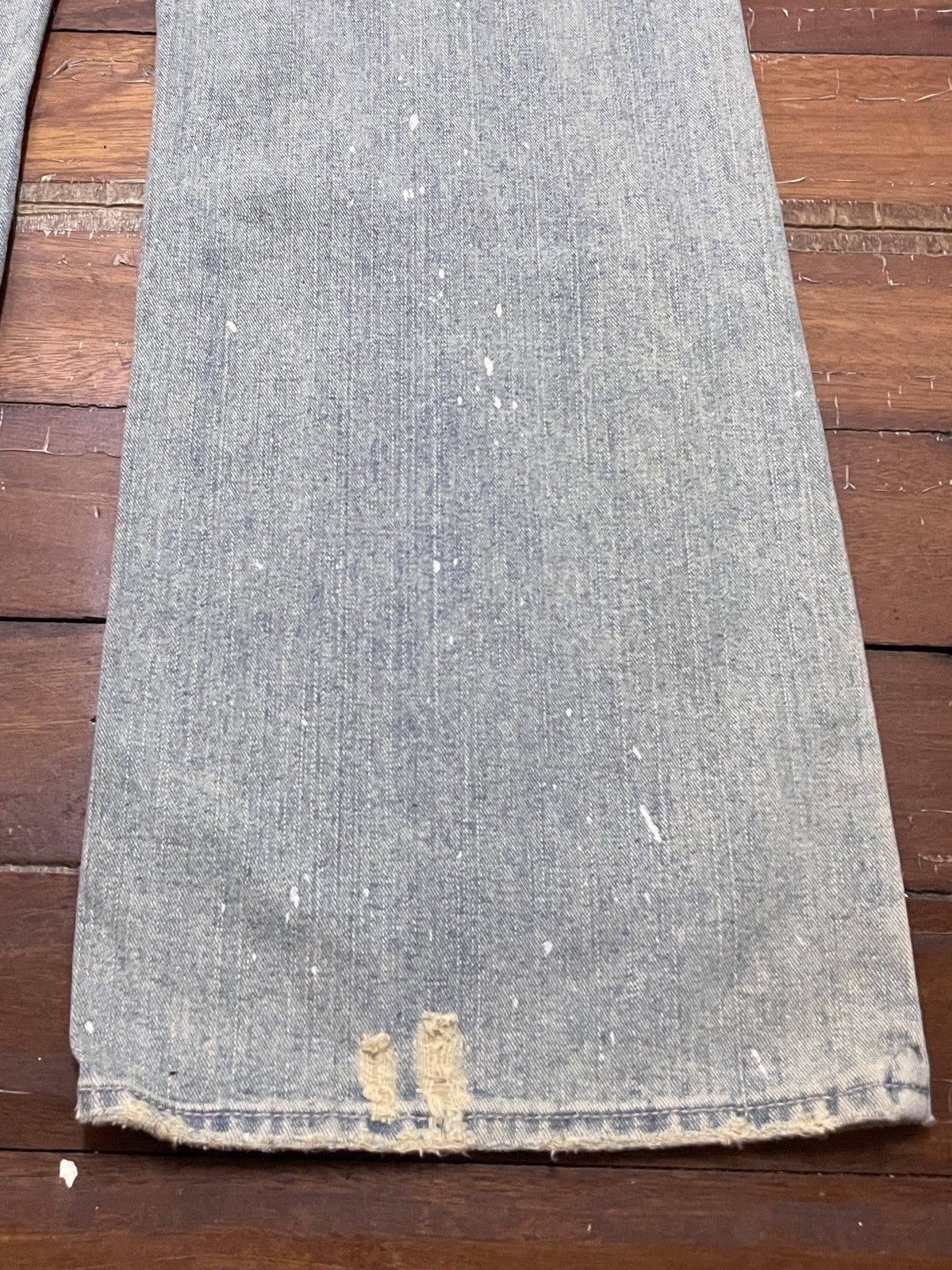Japanese Brand Rare Design Vintage Brand Sneaker Fit Flared Jeans 2000s Size US 32 / EU 48 - 8 Thumbnail
