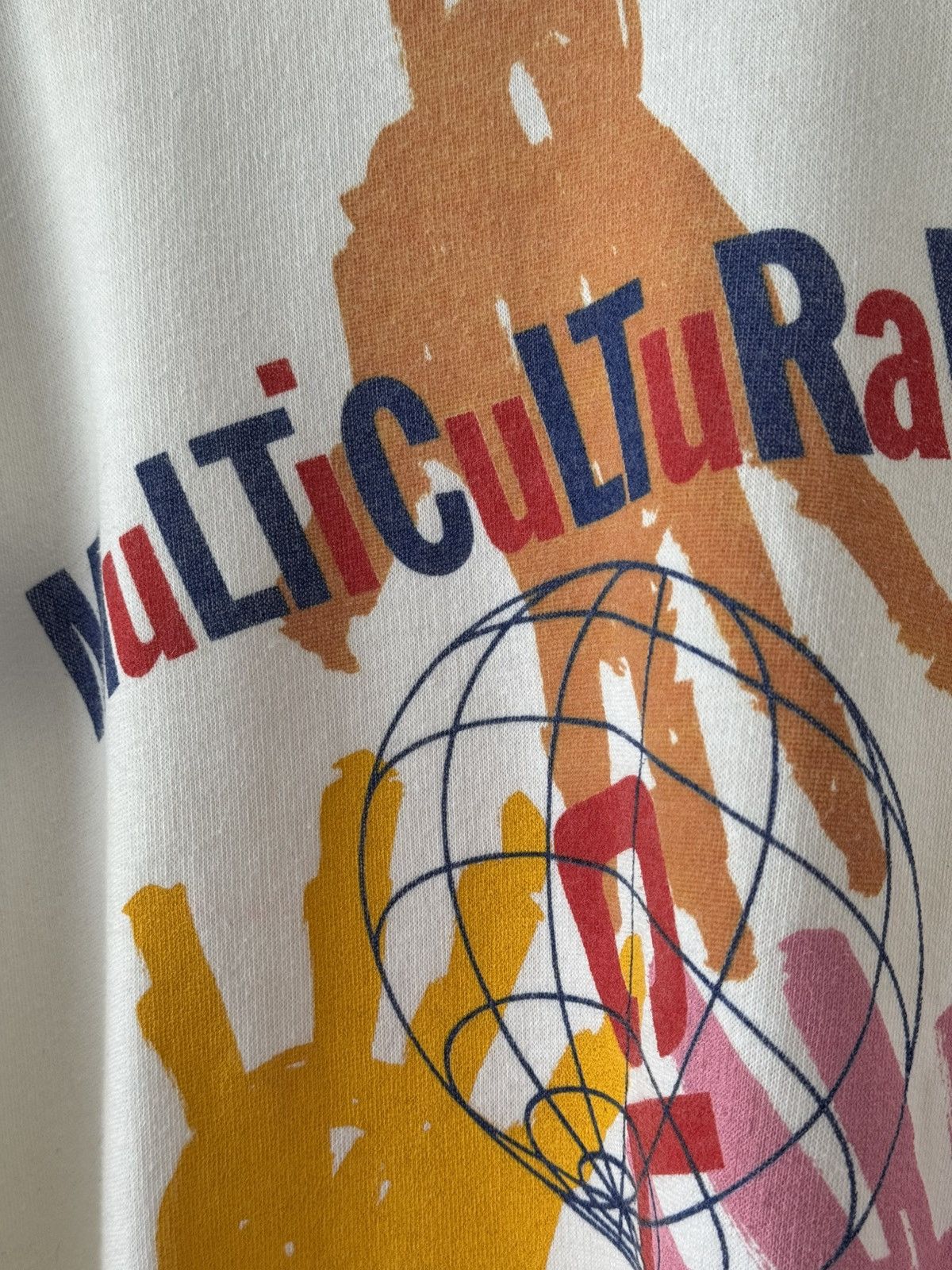Vintage 80s Culture Club ‘Multicultural’ War Band Sweatshirt