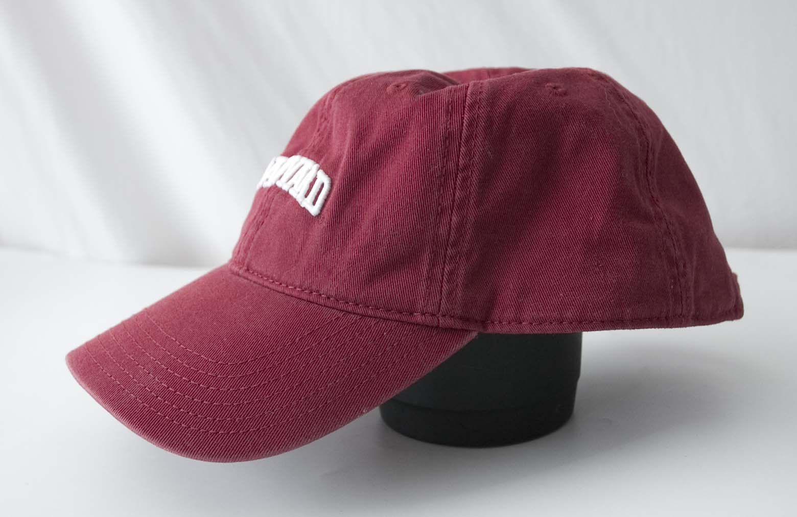 Other Harvard University Hat Cap Burgundy Strap Size ONE SIZE - 2 Thumbnail